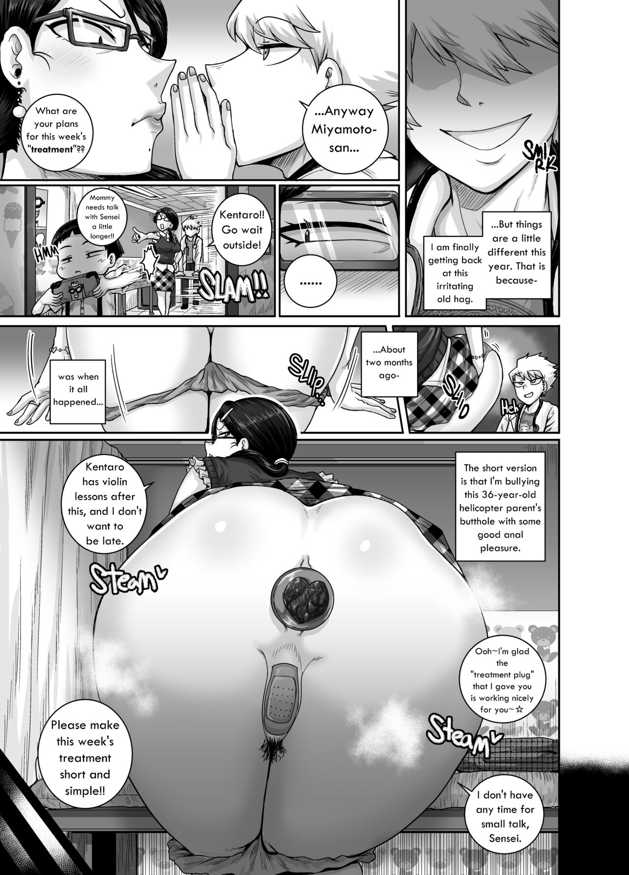 I'm prescribing Mrs.Anal with some Anal Treatment! page 3