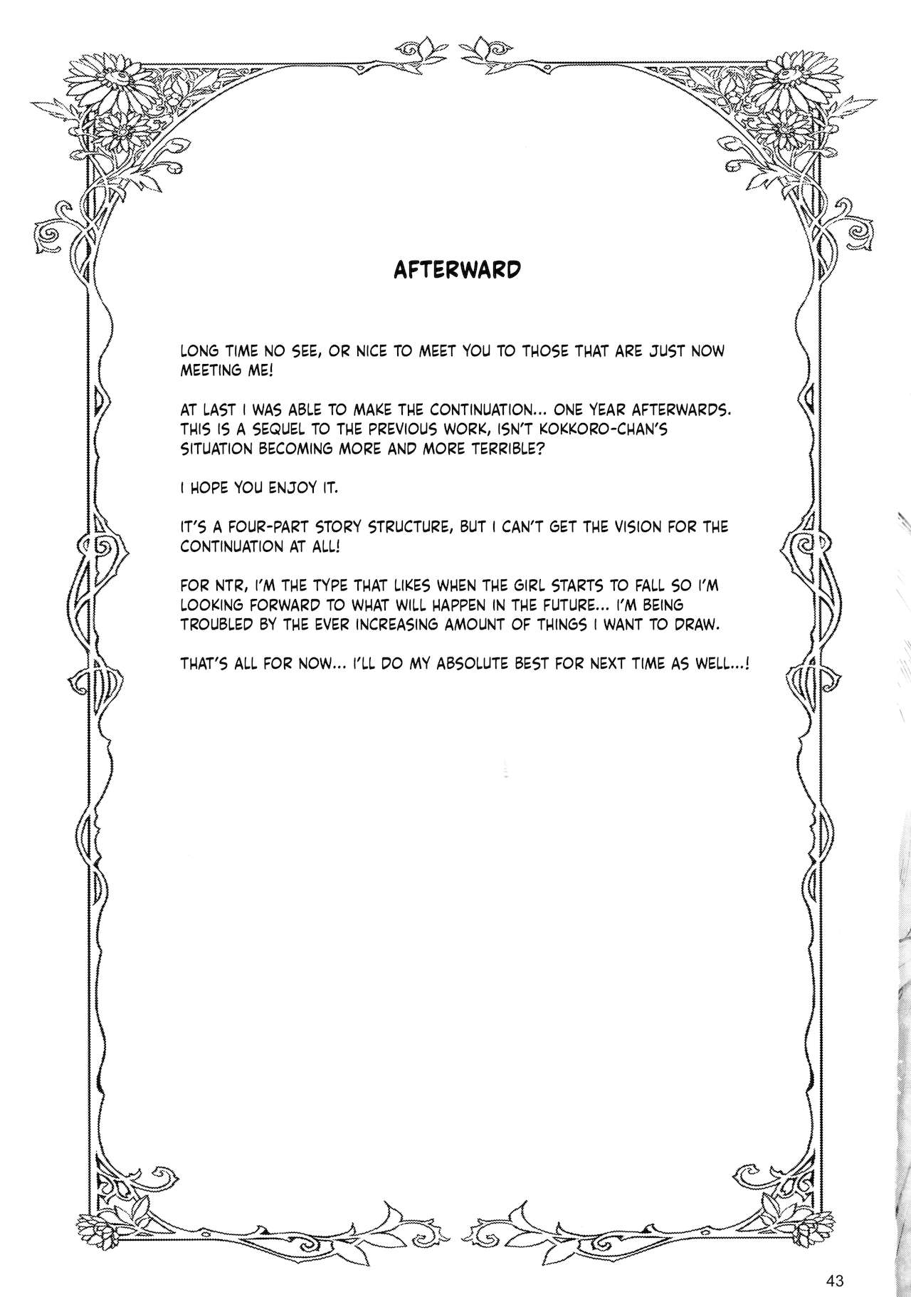 I'm Sorry, Master 2 page 42