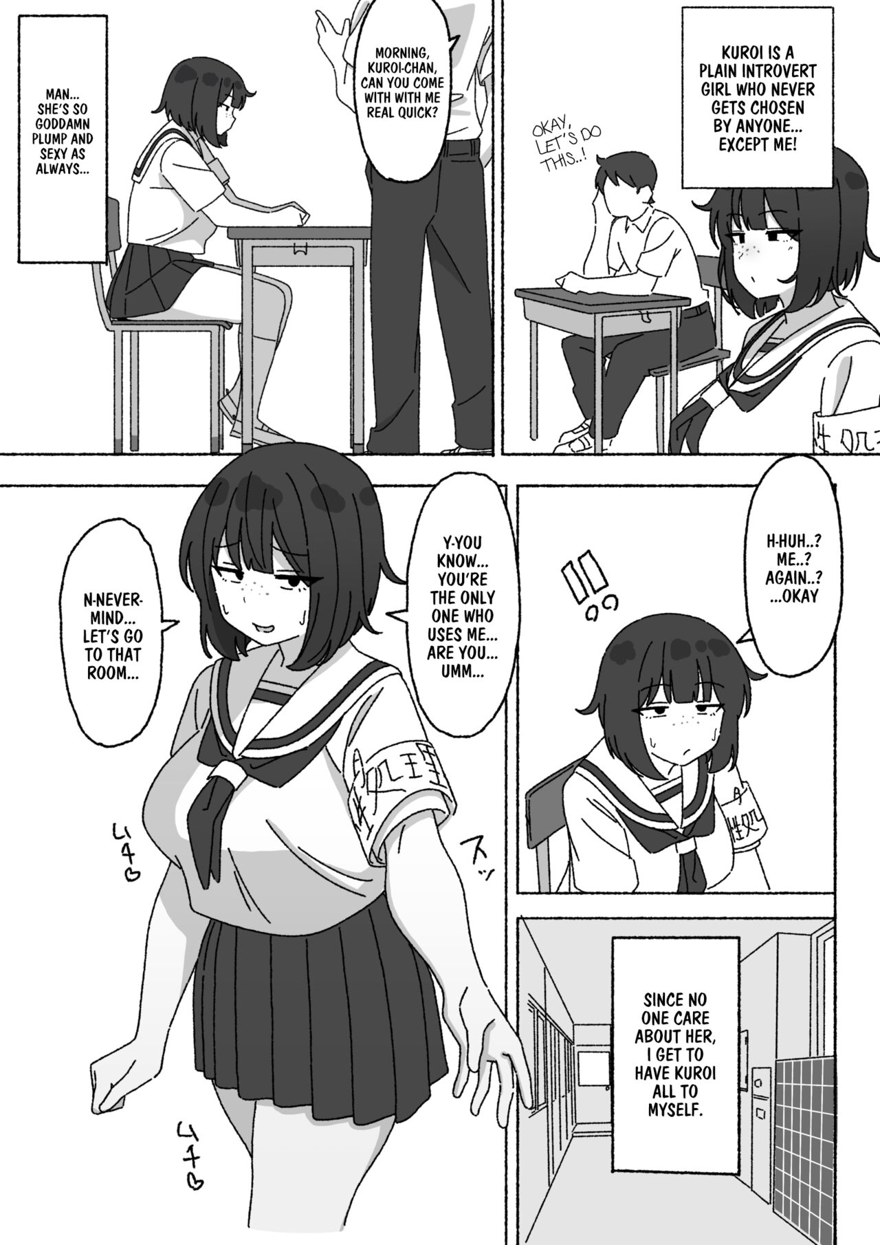 I'm The Only One in The Class Who's Using The Unpopular Sexual Relief Staff, Kuroi-chan page 4