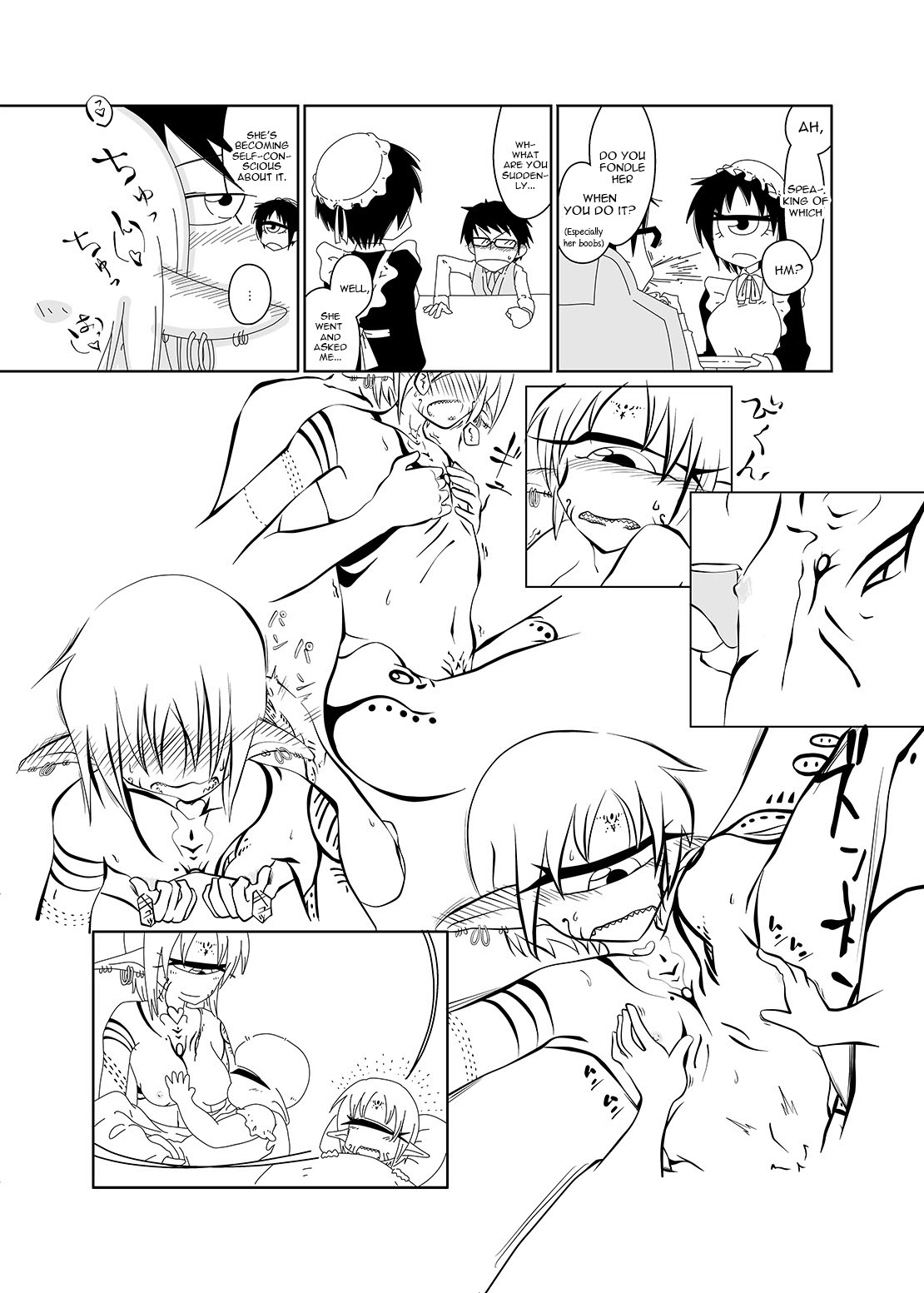 I made a gibberish speaking cyclops girl my maid 2 page 40