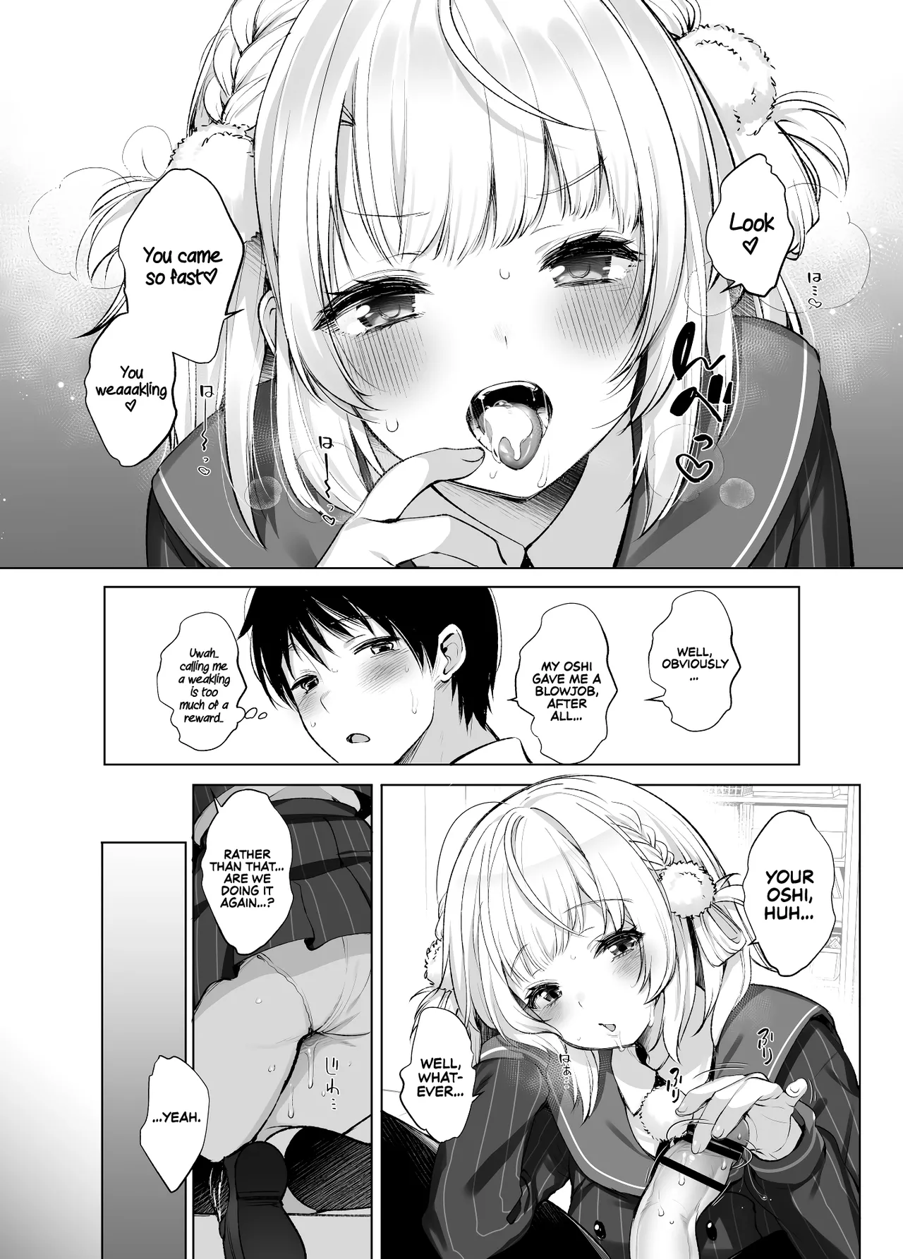 I Made My Idol Classmate My Exclusive Sex Friend page 23