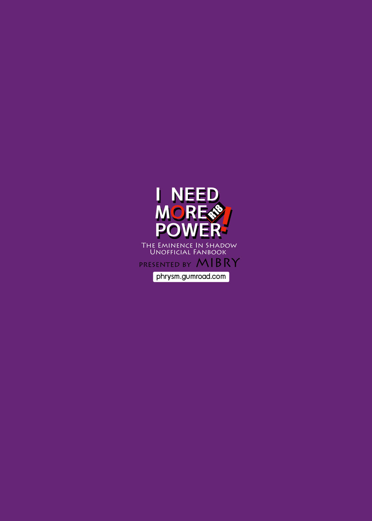 I NEED MORE POWER! page 31