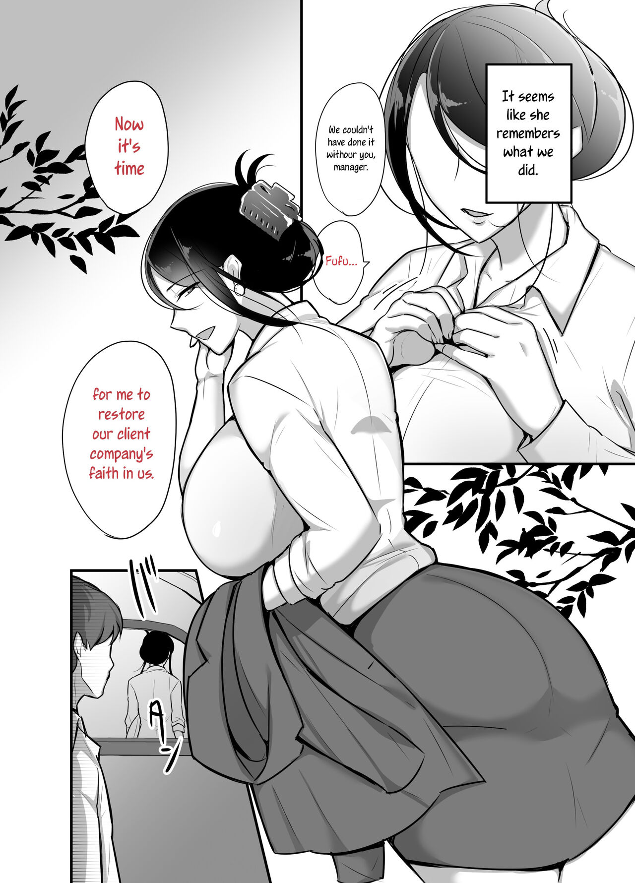 I never thought that devilish Manager would become my Fuck Buddy... Part 2 page 4