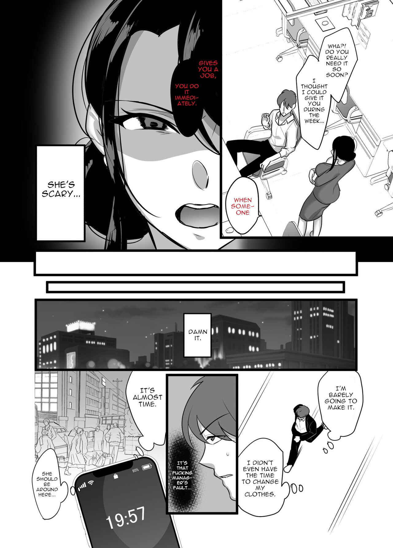 I never thought that devilish Manager would become my Fuck Buddy... page 5