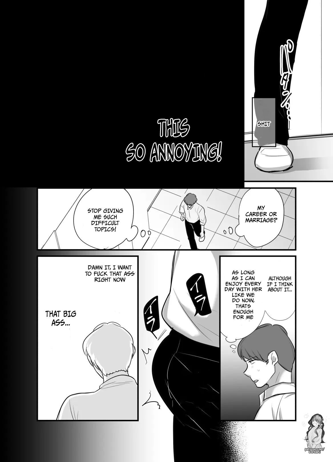 I never thought that diabolical boss would become my sex friend 4 page 14