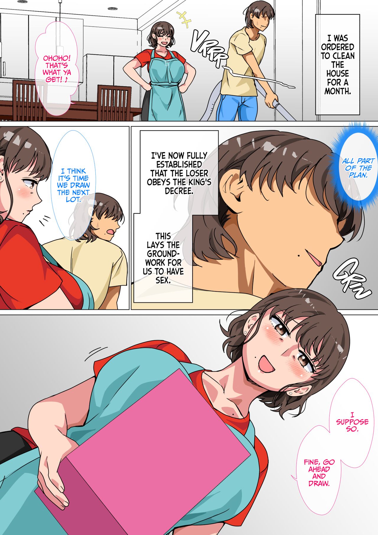 I Ordered My Mom to Have Sex with Me in King's Game page 11