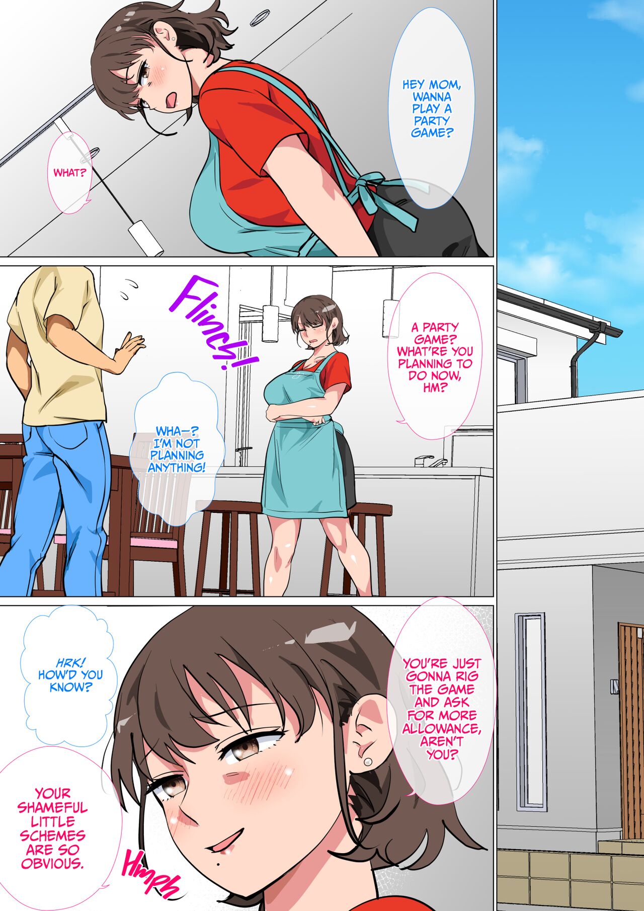 I Ordered My Mom to Have Sex with Me in King's Game page 6