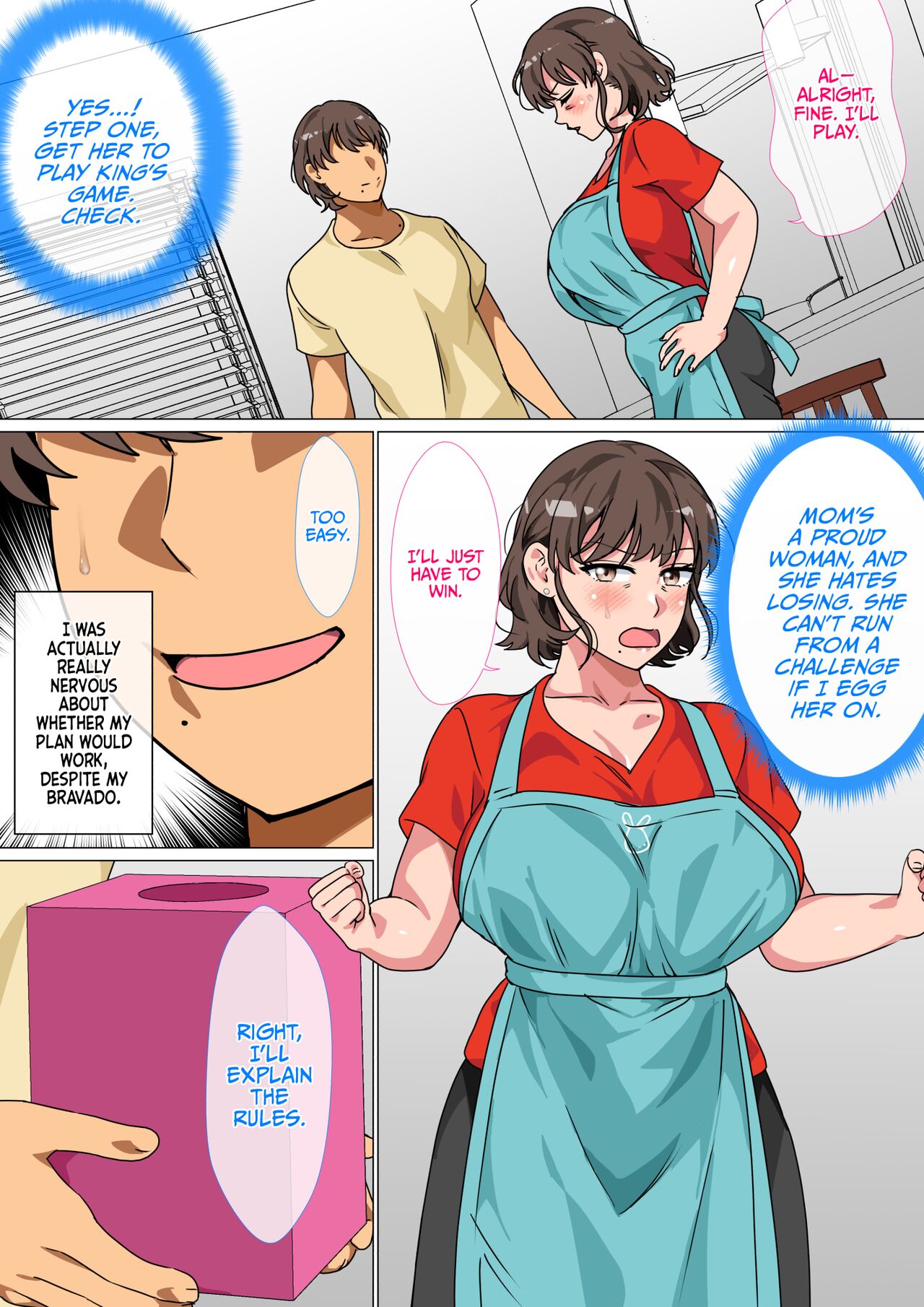 I Ordered My Mom to Have Sex with Me in King's Game page 8