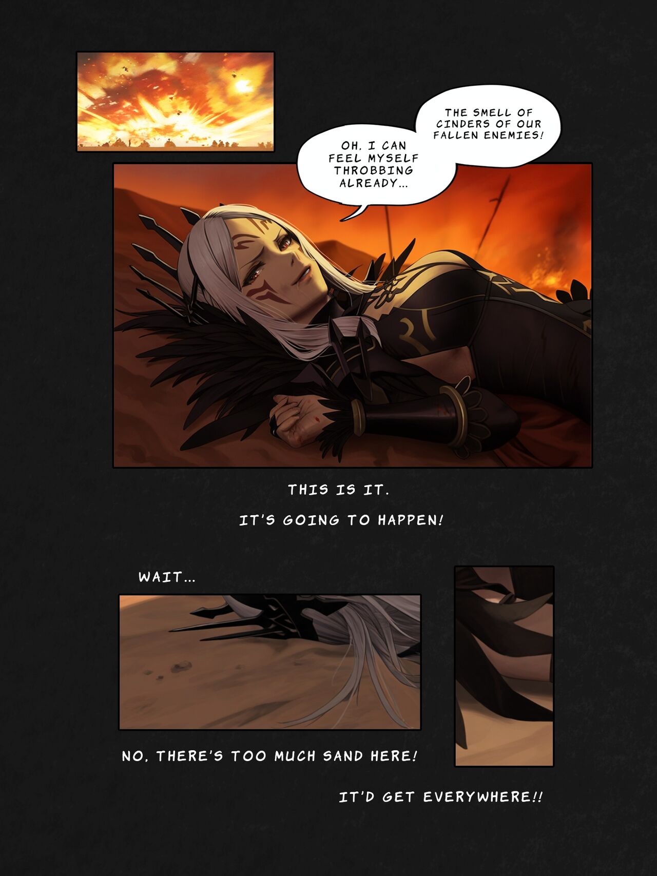 I Reincarnated into a Fire Emblem Isekai and Made a Deal with the Villainess for Anal page 10