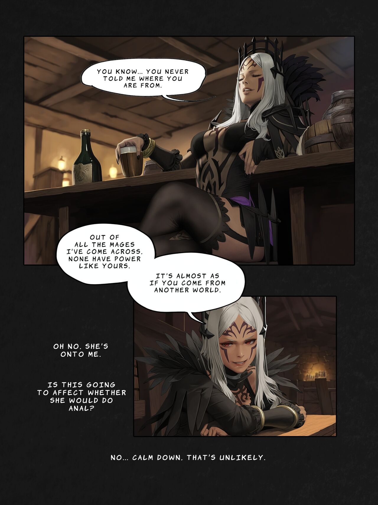 I Reincarnated into a Fire Emblem Isekai and Made a Deal with the Villainess for Anal page 14