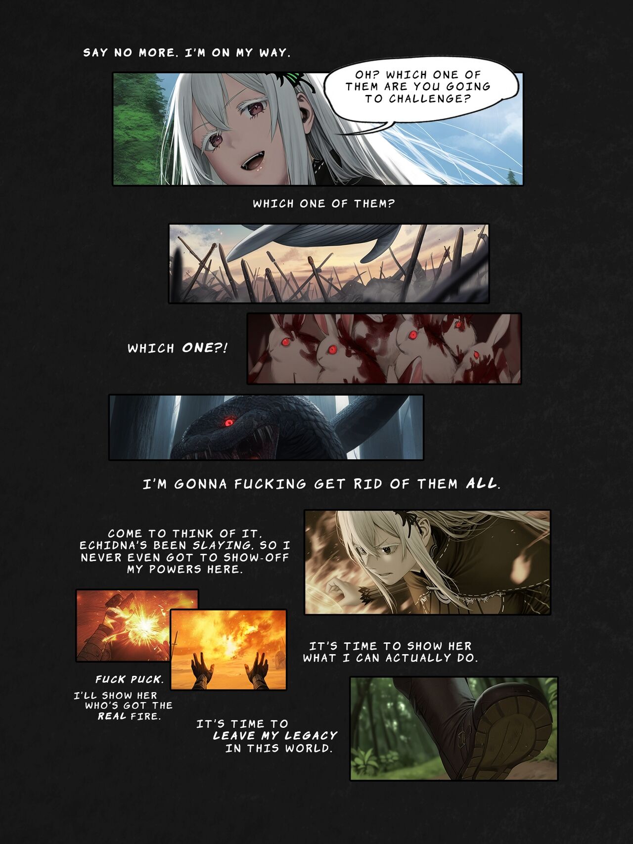 I Reincarnated into a Re:ZERO Isekai and Left the Villainess After Anal page 25