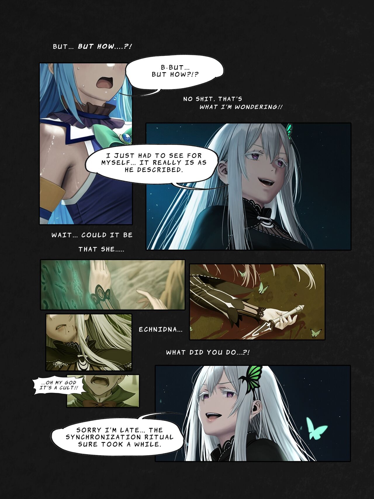 I Reincarnated into a Re:ZERO Isekai and Left the Villainess After Anal page 35