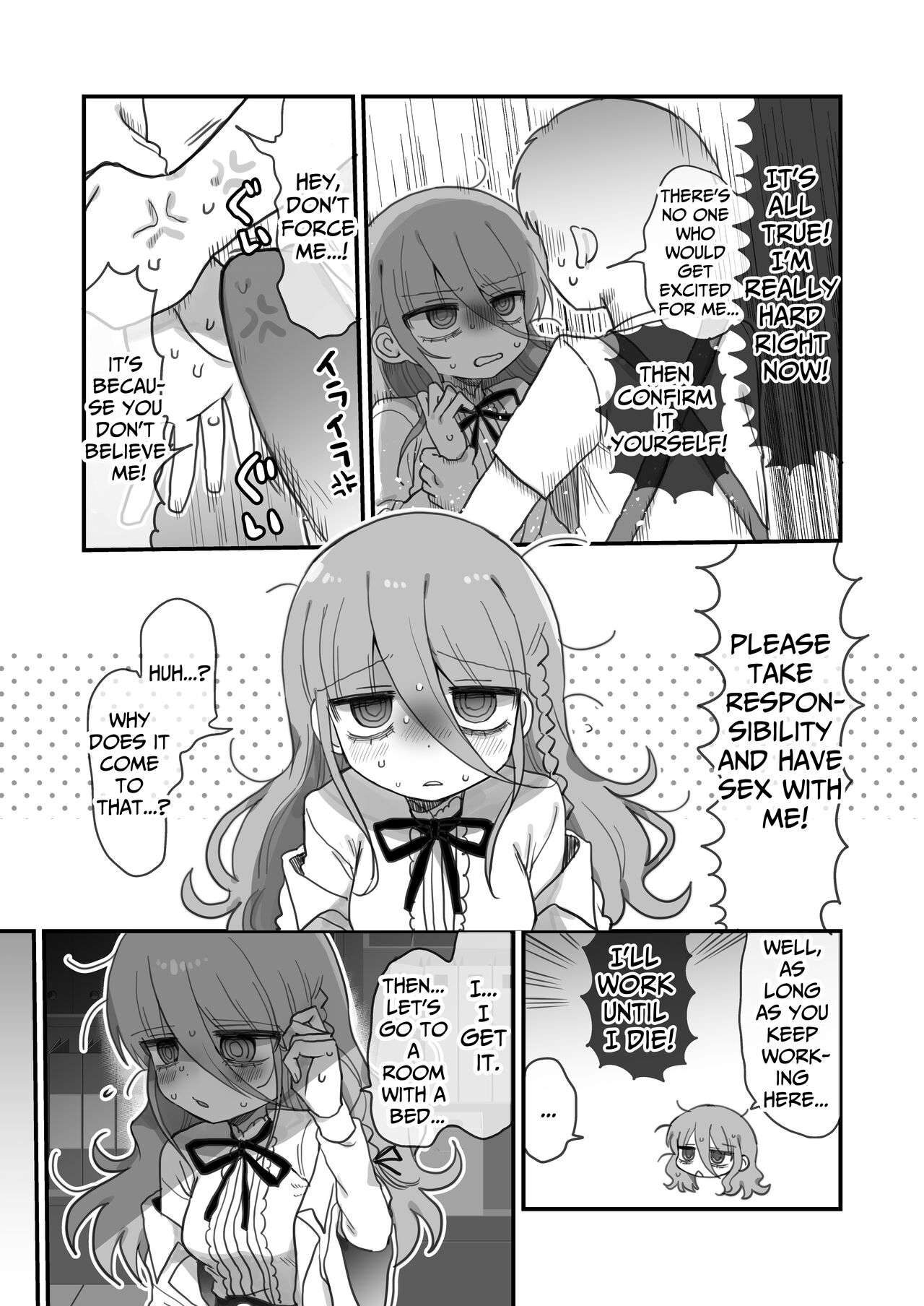 I Requested Erotic Assistance From A Languid Lab Woman. page 22