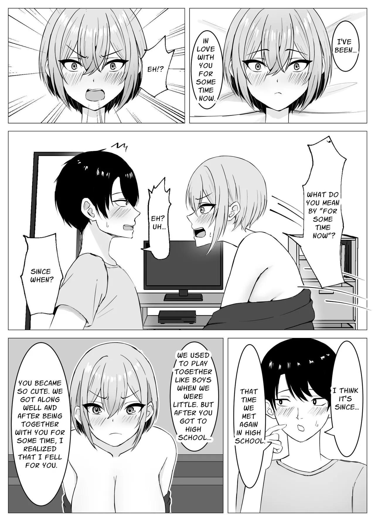 I Reunited With My Longtime Friend and Crossed the Line page 16
