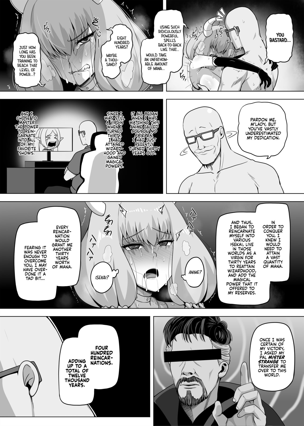 I Saved Up Tons Of Mana For One Goal: To Blow My Load Inside Aura! page 12