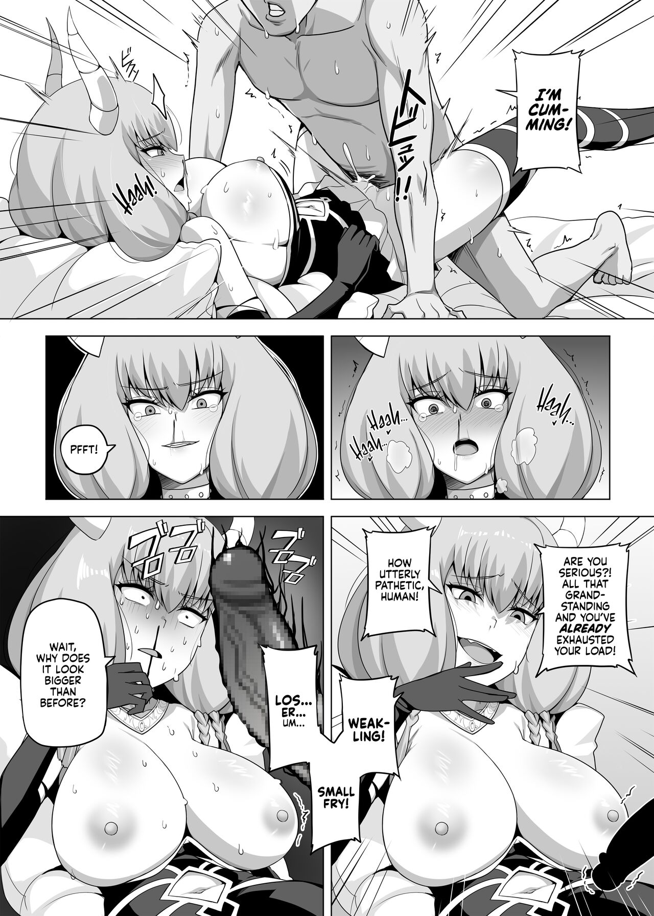 I Saved Up Tons Of Mana For One Goal: To Blow My Load Inside Aura! page 8