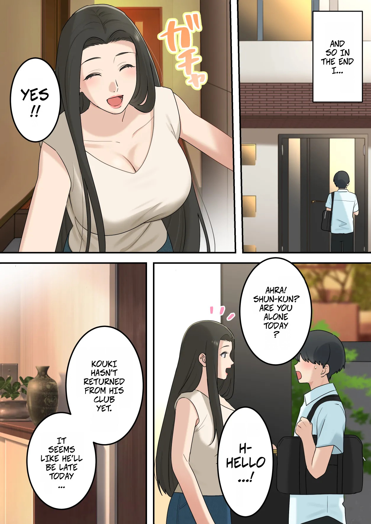 I Secretly Dated My Friend's Cute Mother page 8