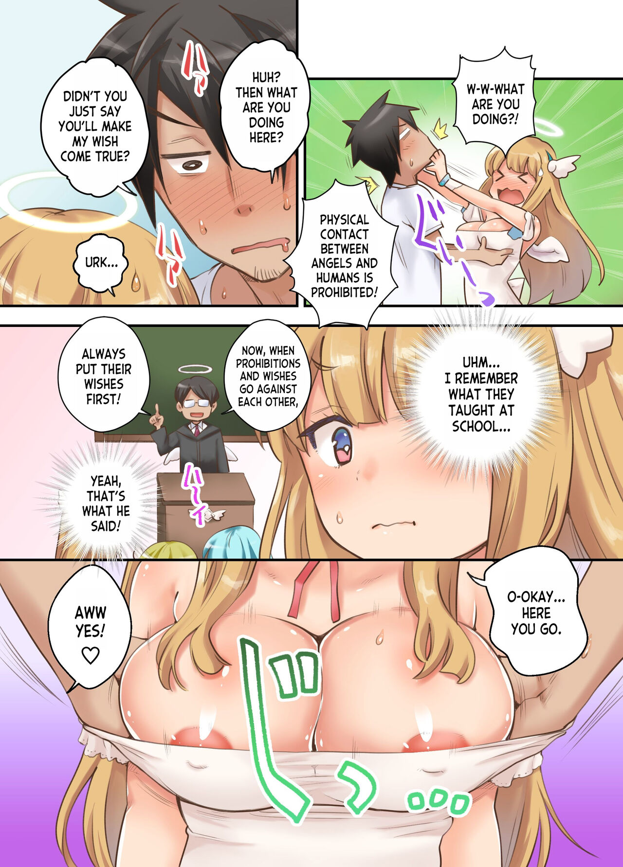 I Sent for a Call Girl, But They Sent Me an Angel! page 6