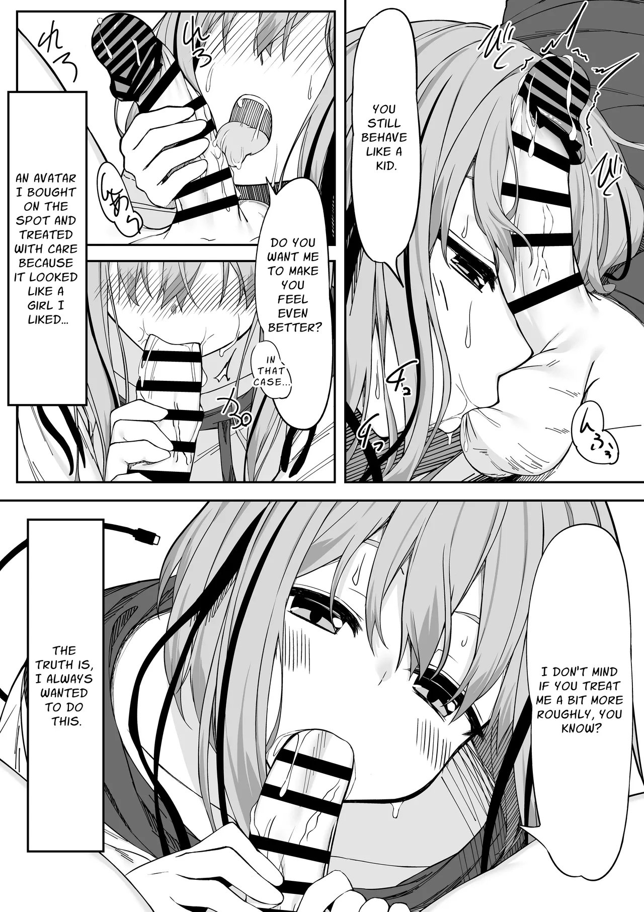 I Seriously Fucked My Virtual Avatar Until She Turned Slut-Faced page 9