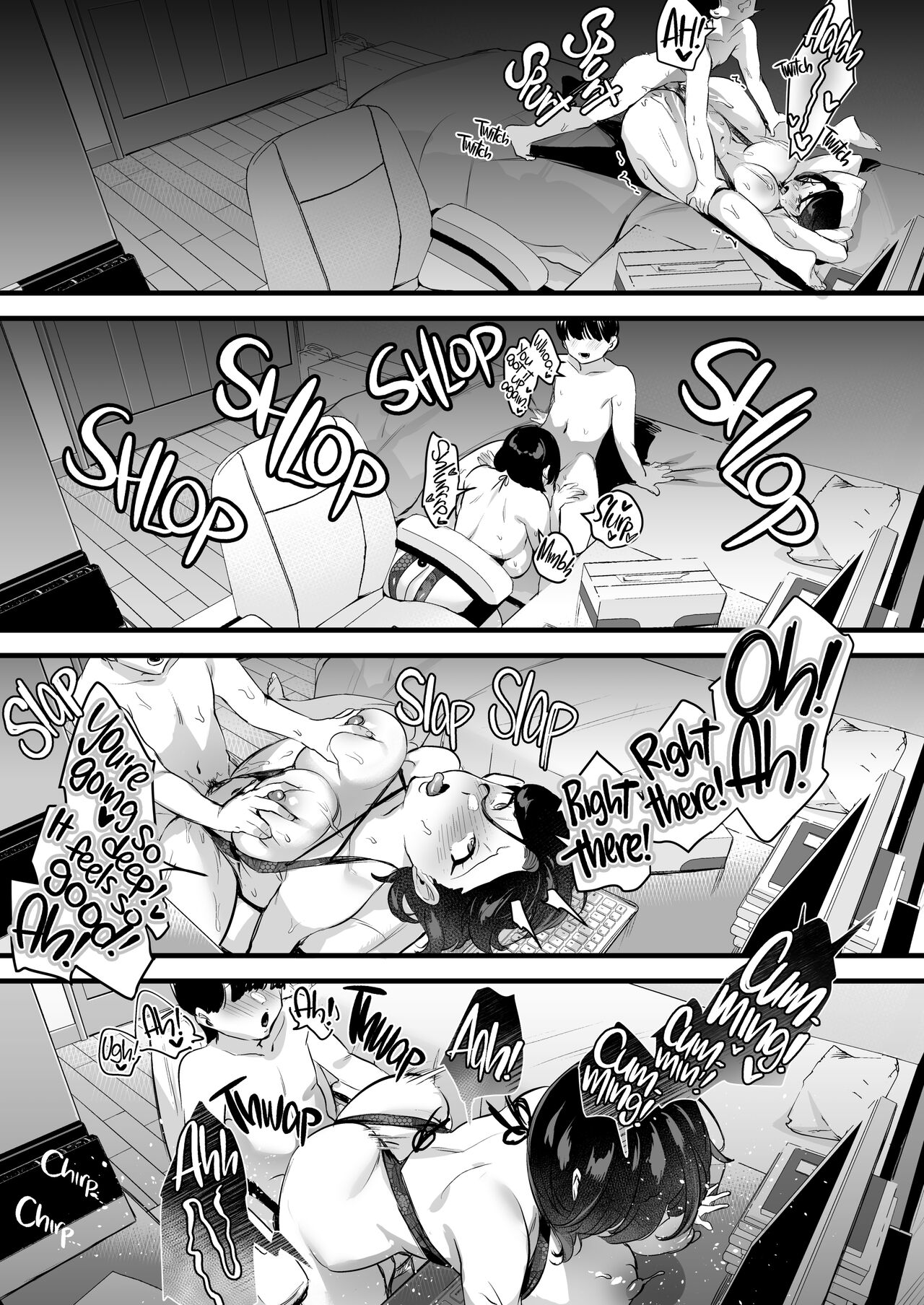 I Shouldn't Have Gone To The Doujinshi Convertion Without Telling My Wife page 186
