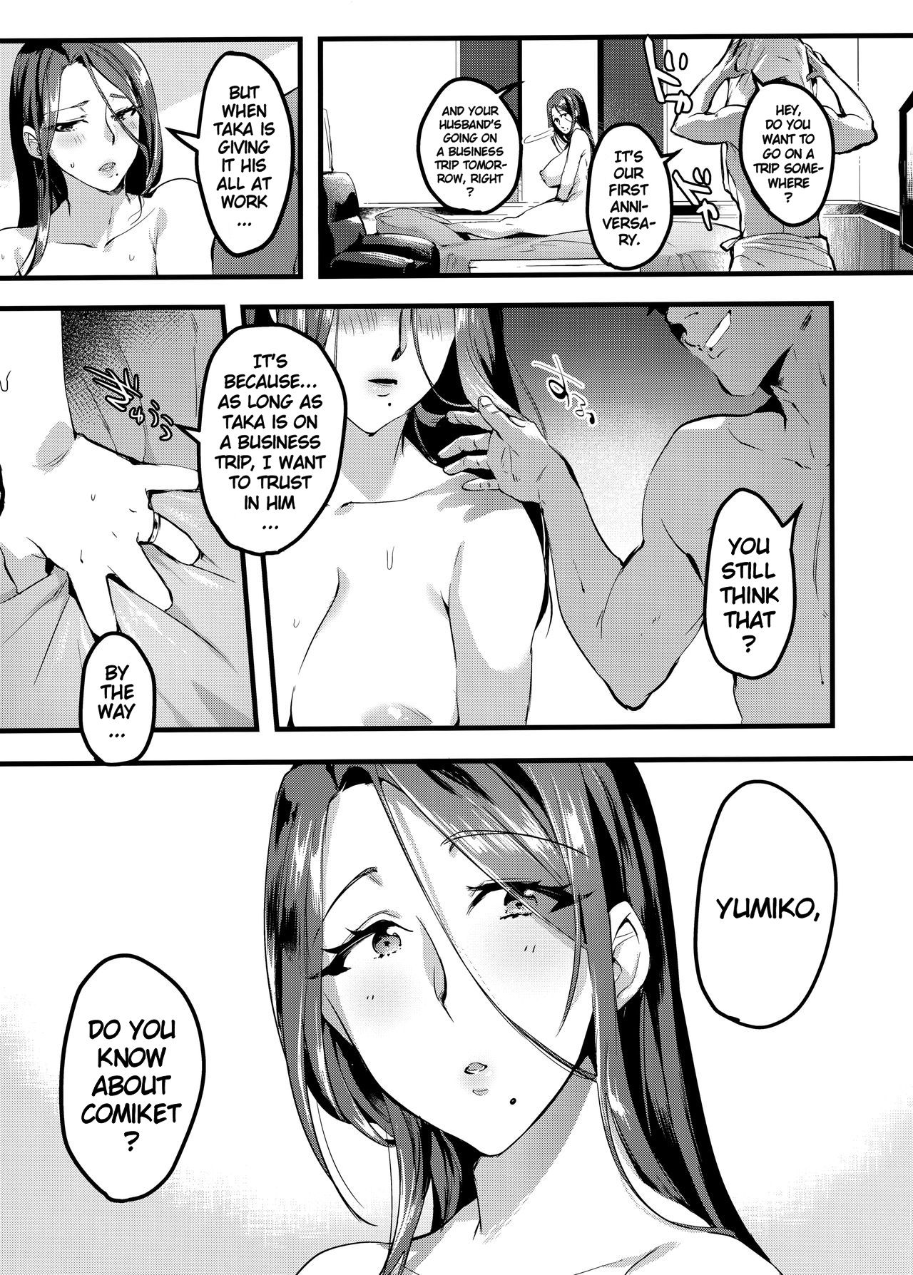 I Shouldn't Have Gone To The Doujinshi Convertion Without Telling My Wife page 52
