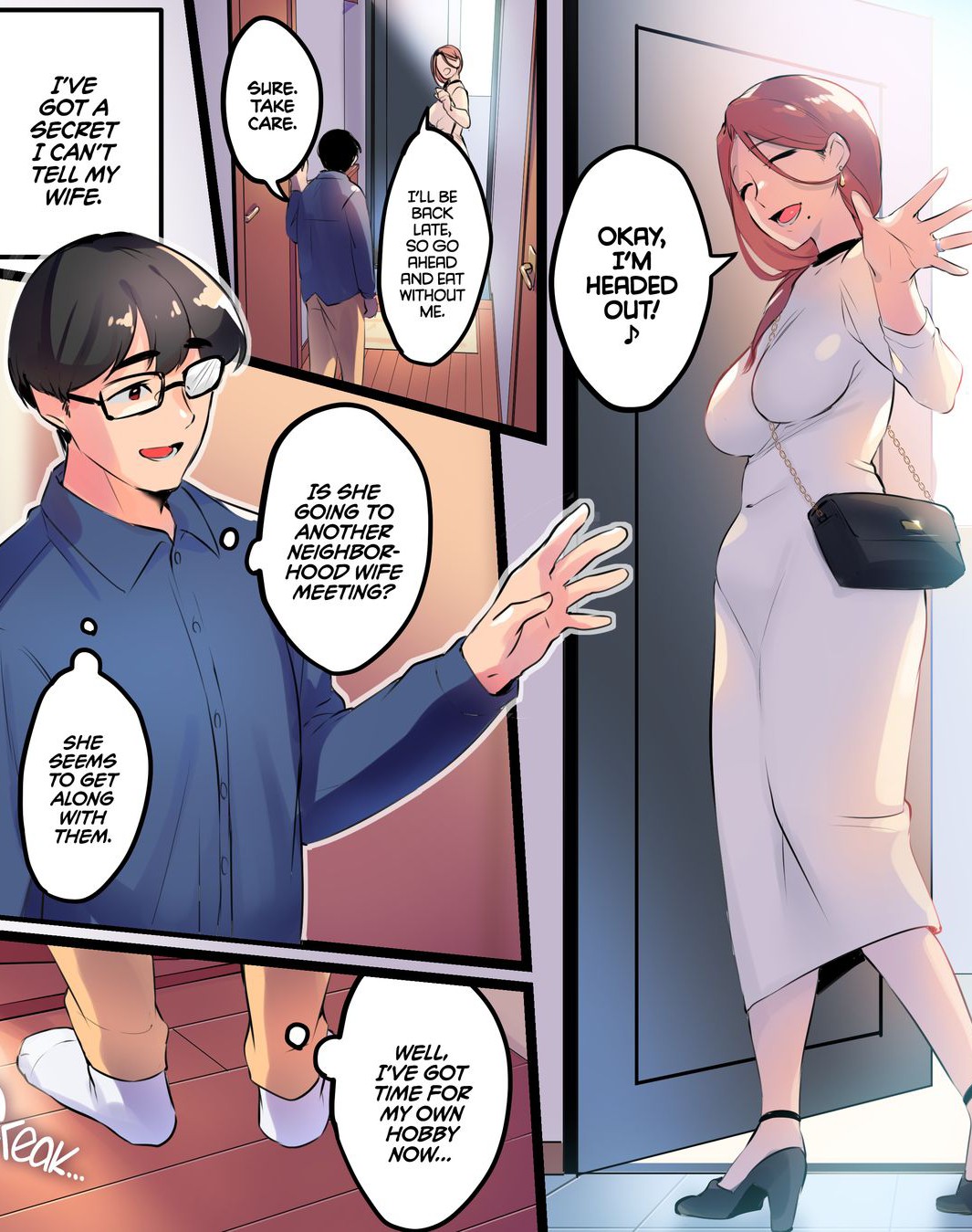 I Shouldn't Have Gone To The Doujinshi Convertion Without Telling My Wife page 84