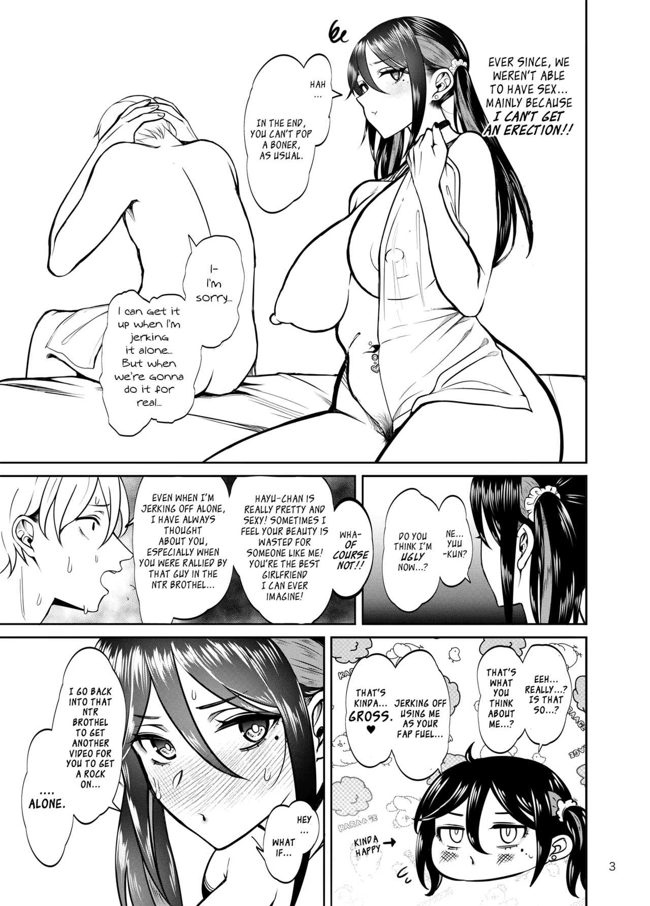 I Shouldn't Have Taken My Girlfriend to an NTR Brothel! 2 page 4