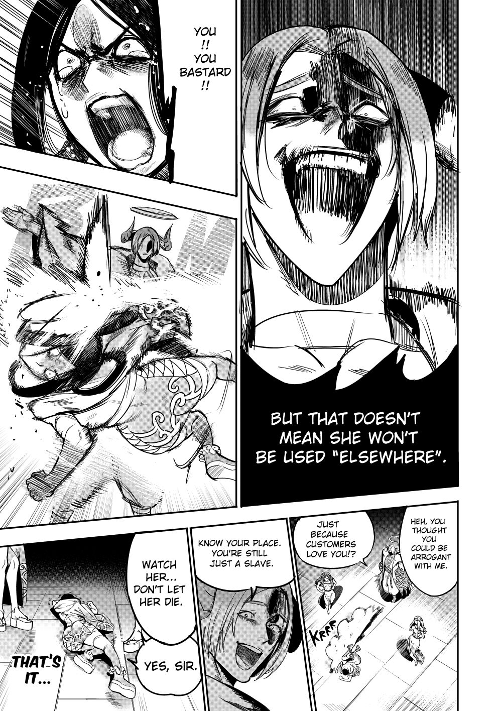 I sold my body to a god Chap 5.5 page 32