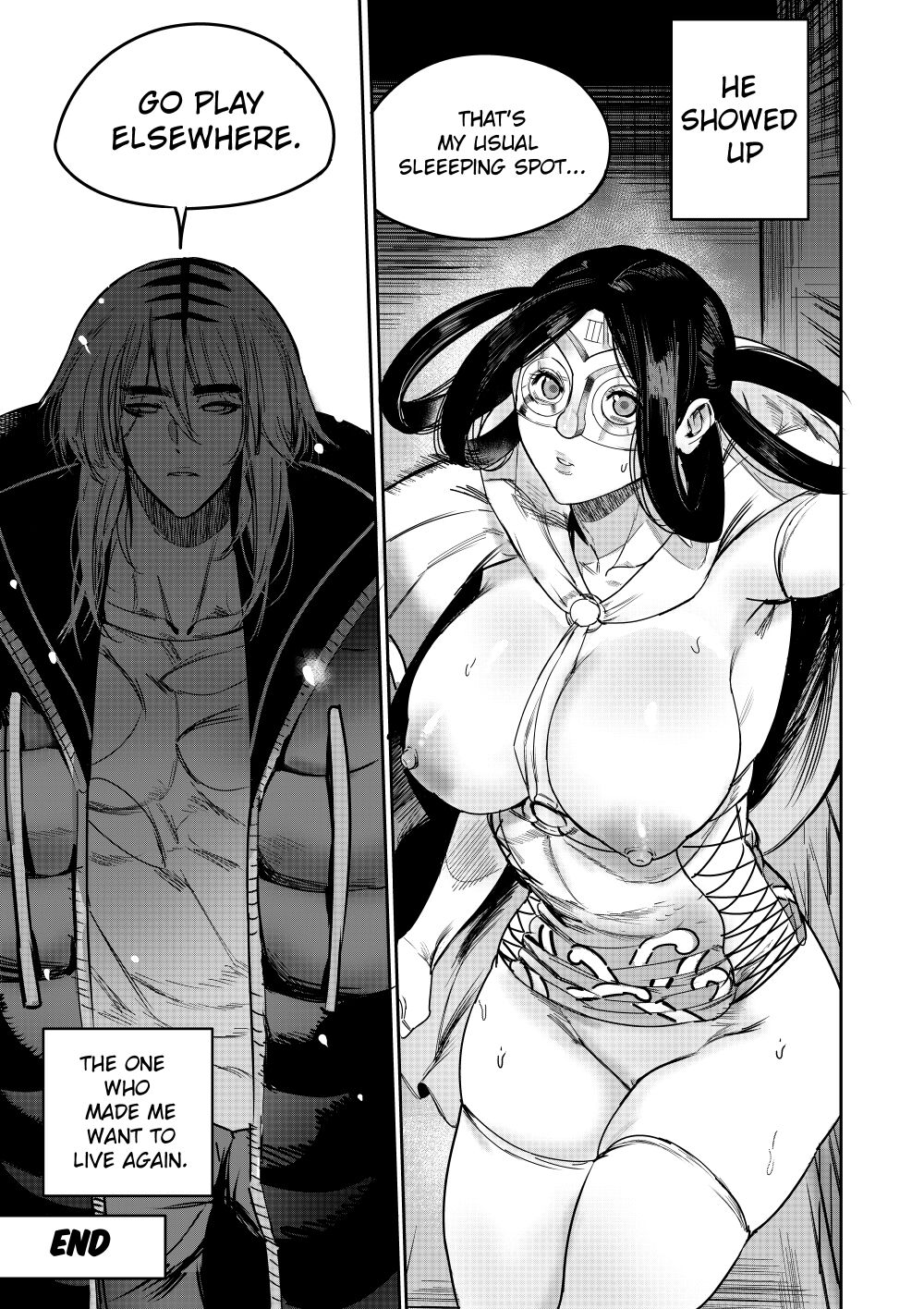 I sold my body to a god Chap 5.5 page 38