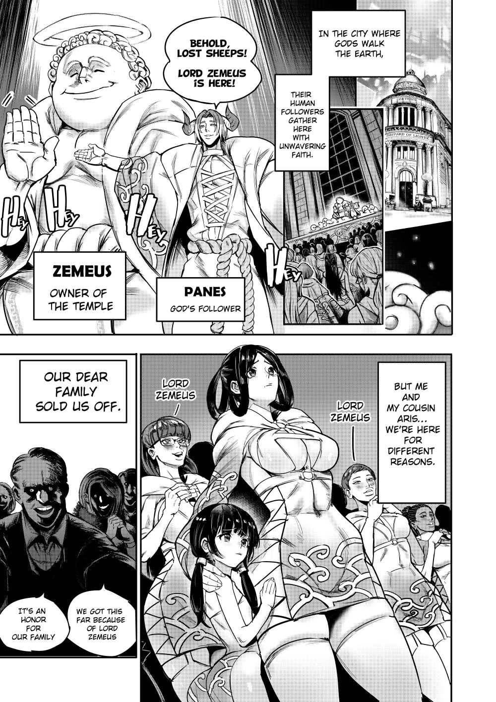 I sold my body to a god Chap 5.5 page 4