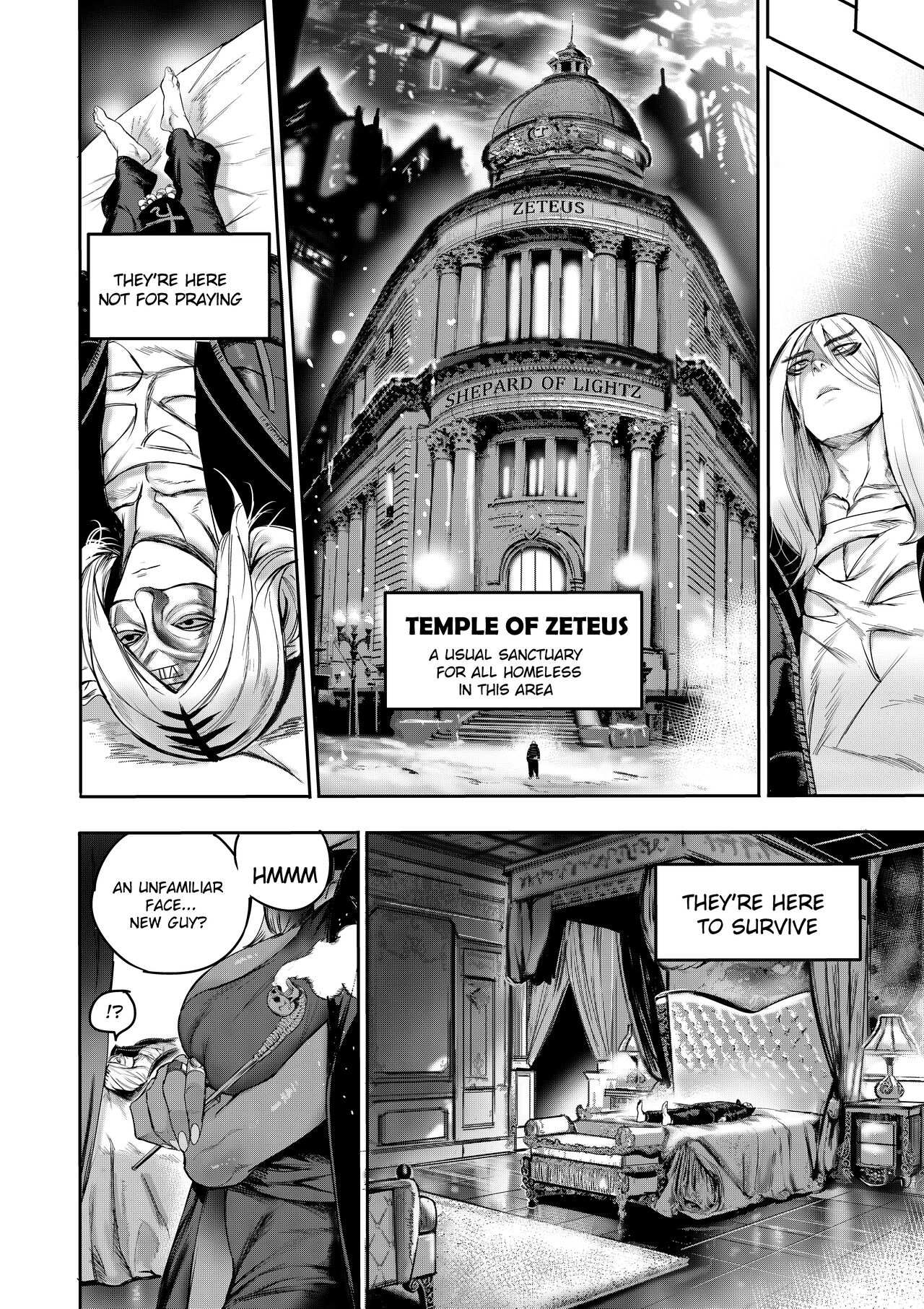 I sold my body to a god Chap1 page 13