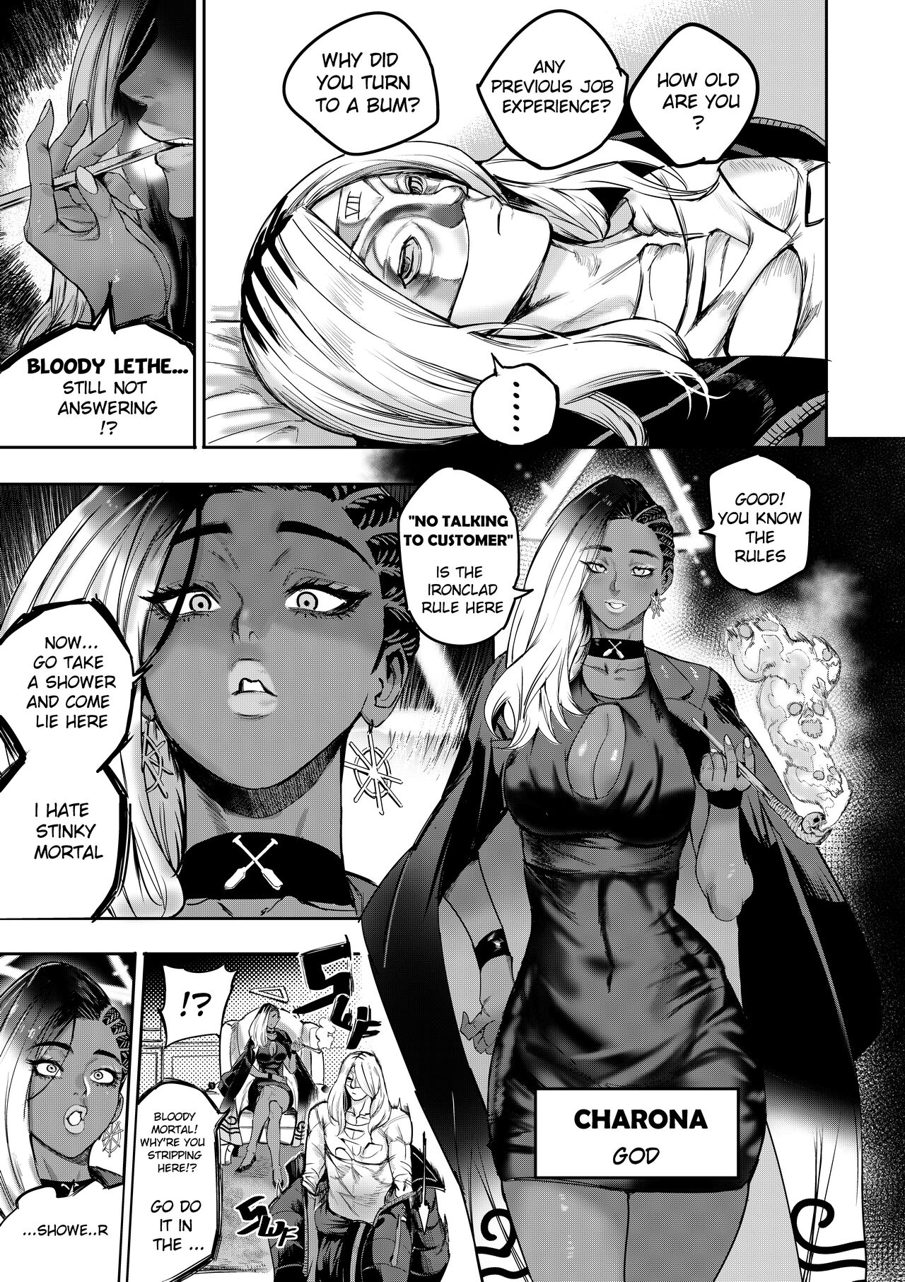 I sold my body to a god Chap1 page 14