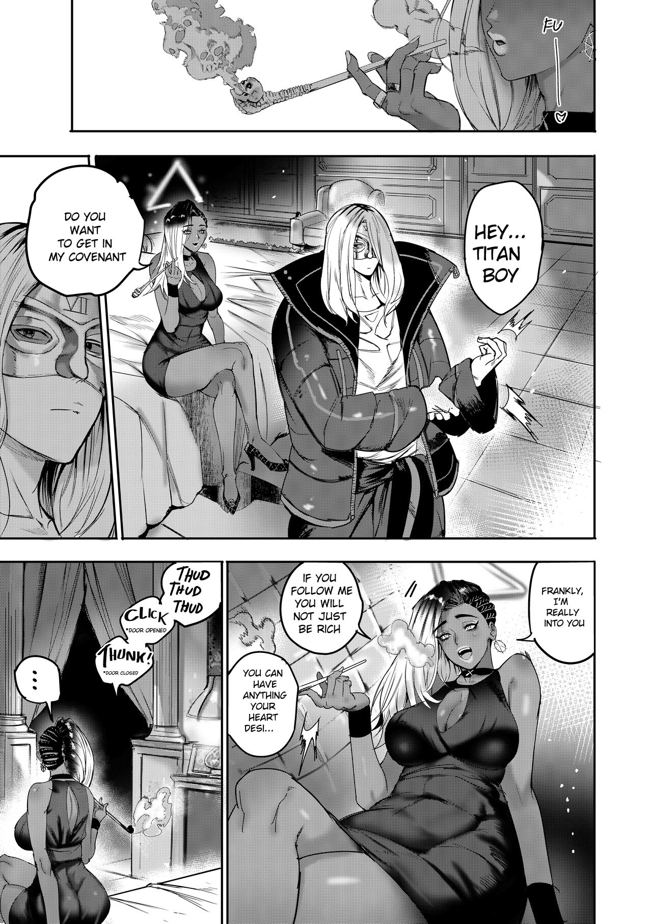 I sold my body to a god Chap1 page 28