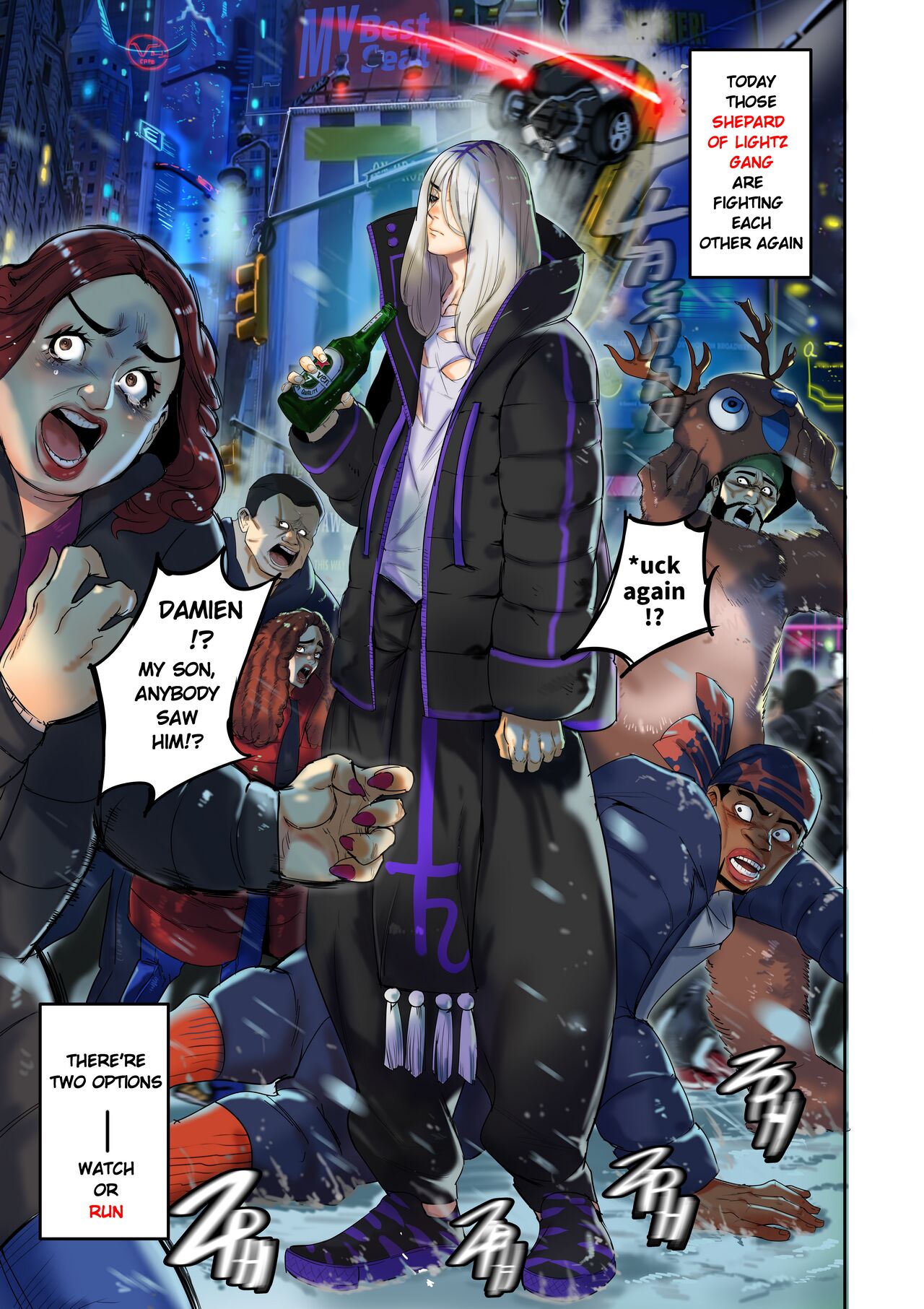 I sold my body to a god Chap1 page 3