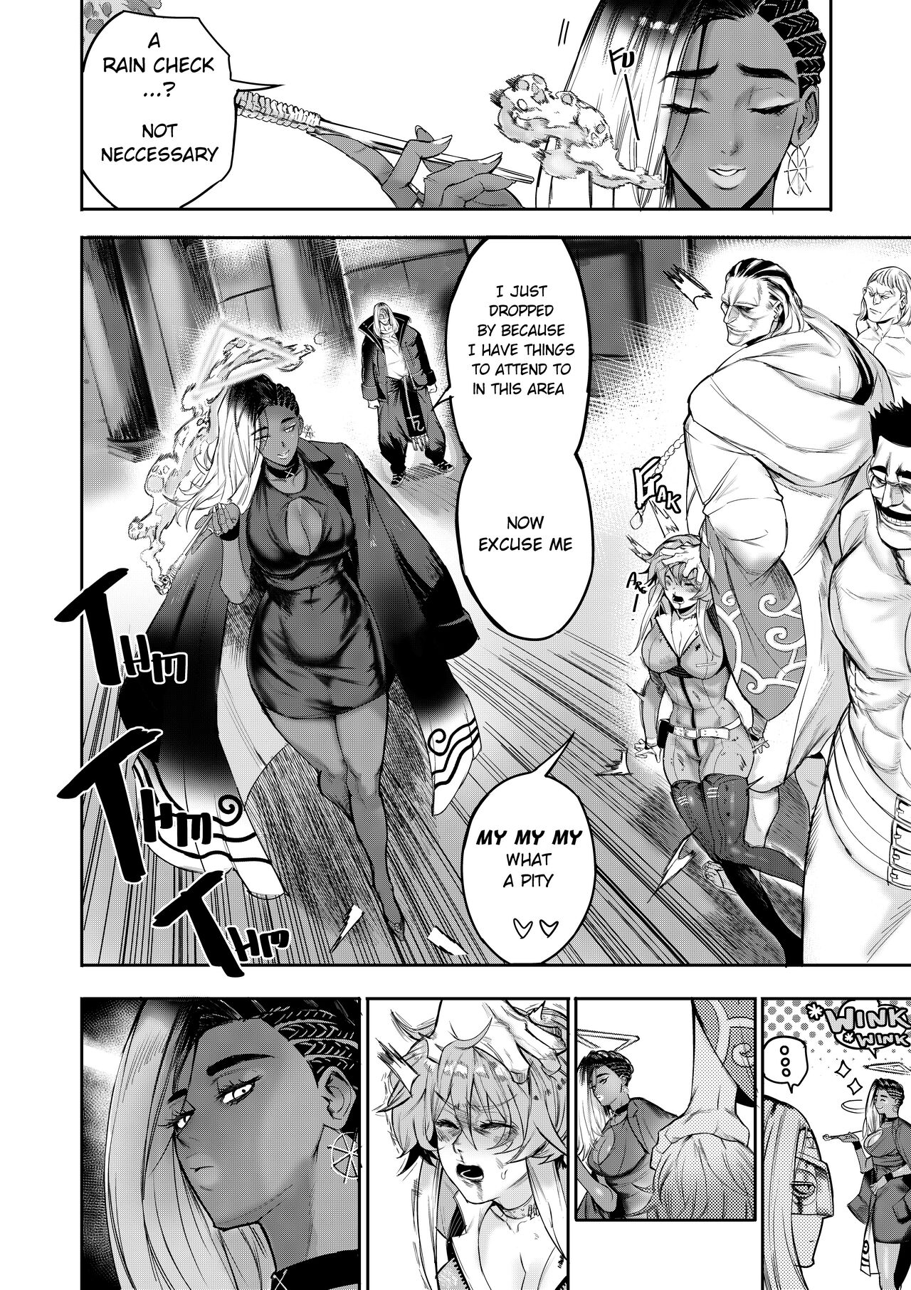 I sold my body to a god Chap1 page 33