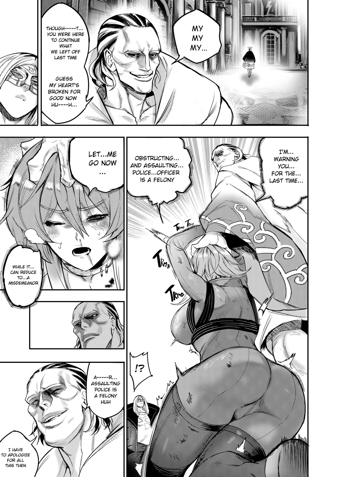 I sold my body to a god Chap1 page 34