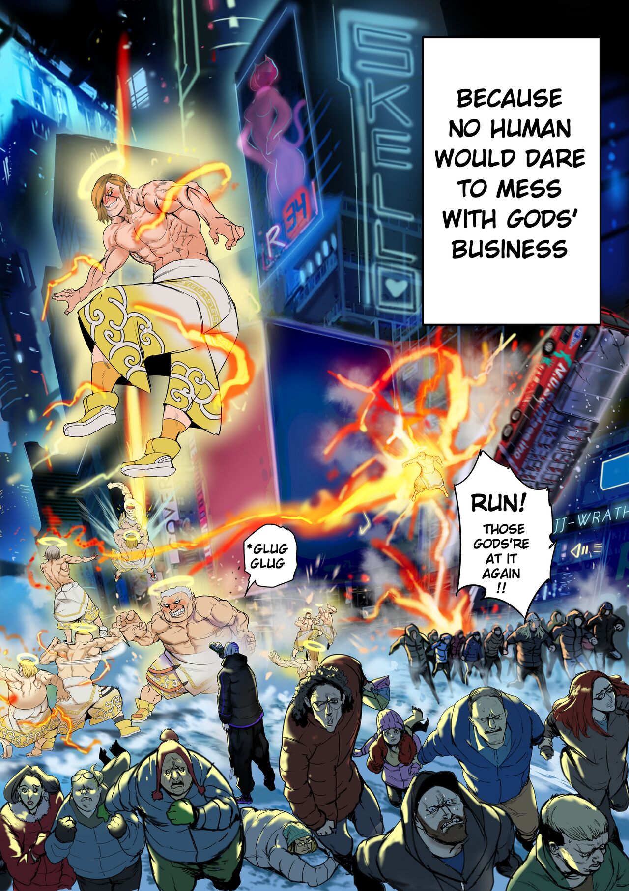 I sold my body to a god Chap1 page 5