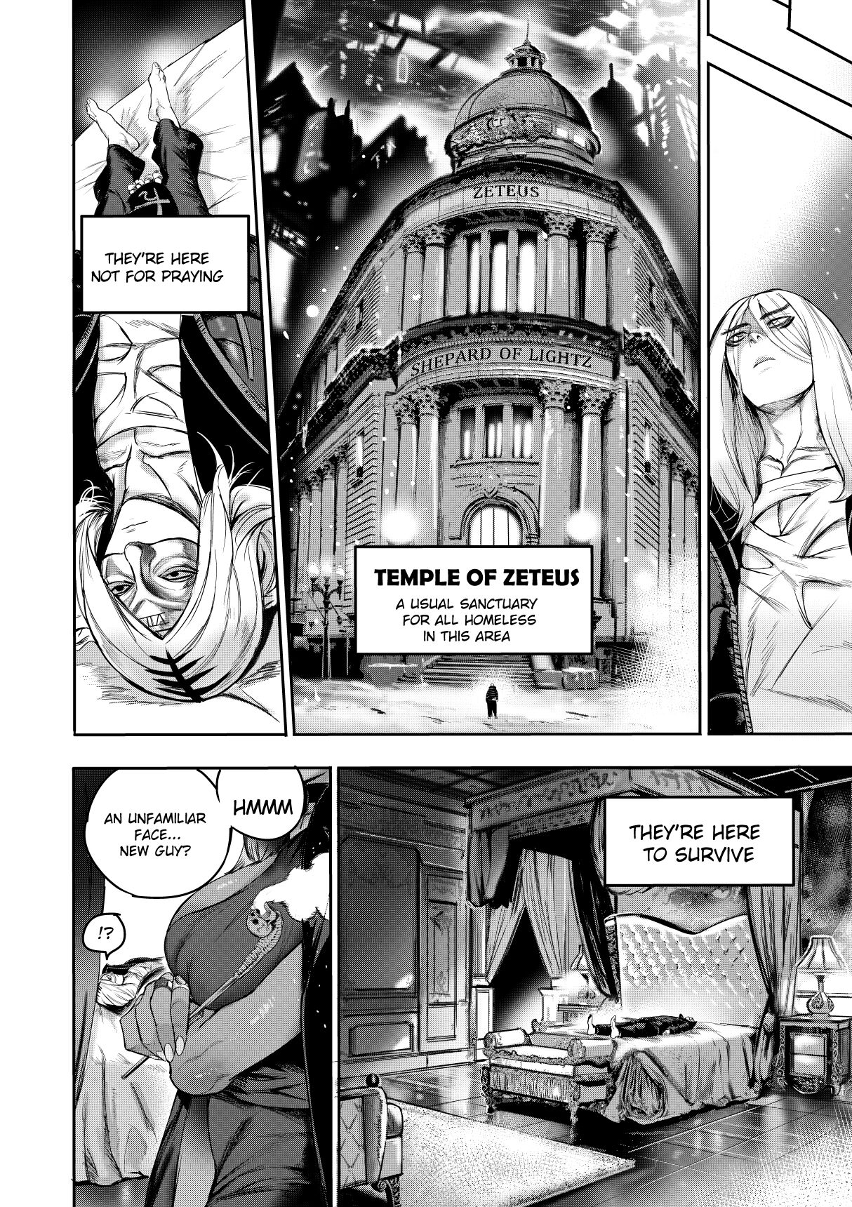 I sold my body to a god Chapter1.1 page 10