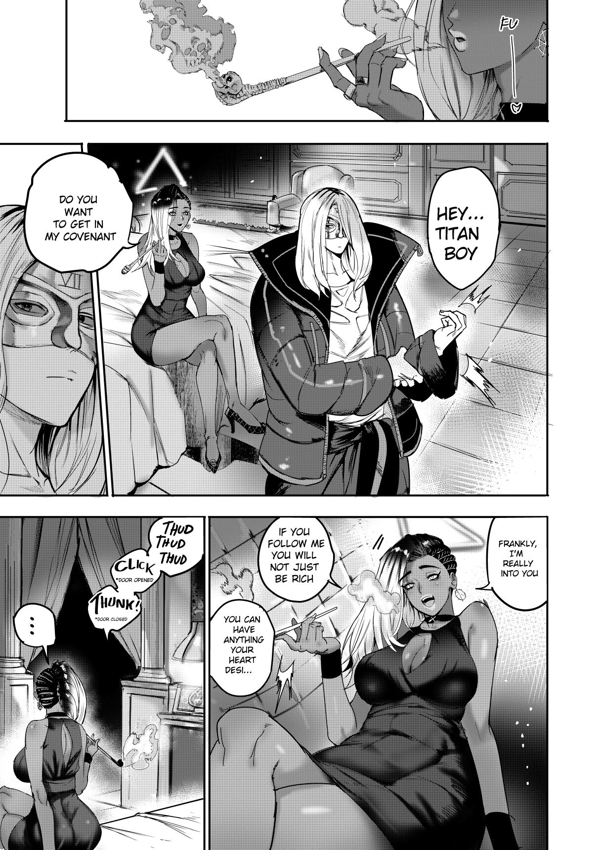 I sold my body to a god Chapter1.1 page 25