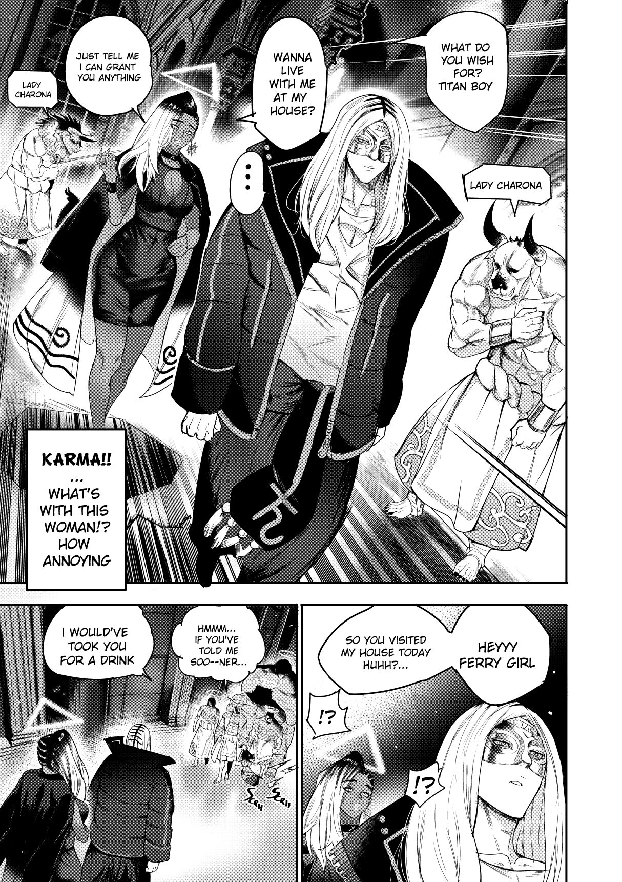 I sold my body to a god Chapter1.1 page 26