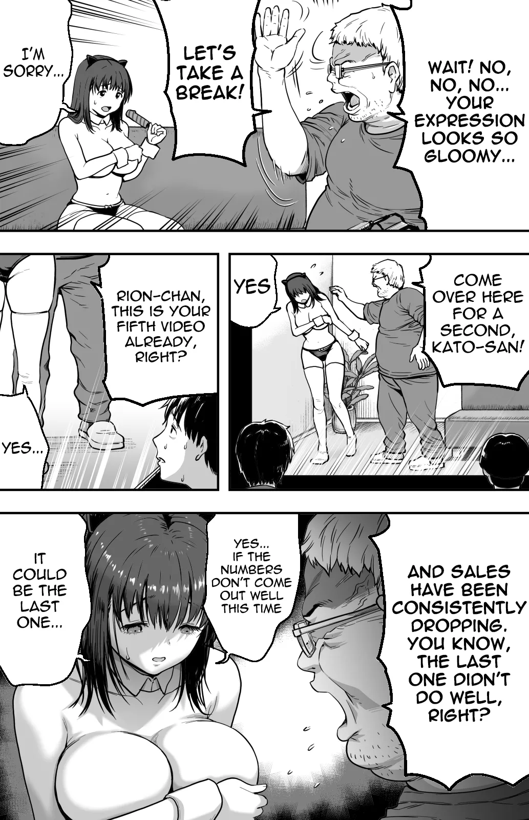 I still don't know what's happening to the girl I confessed to that day ~A gravure idol forced to appear in an adult video~ page 35