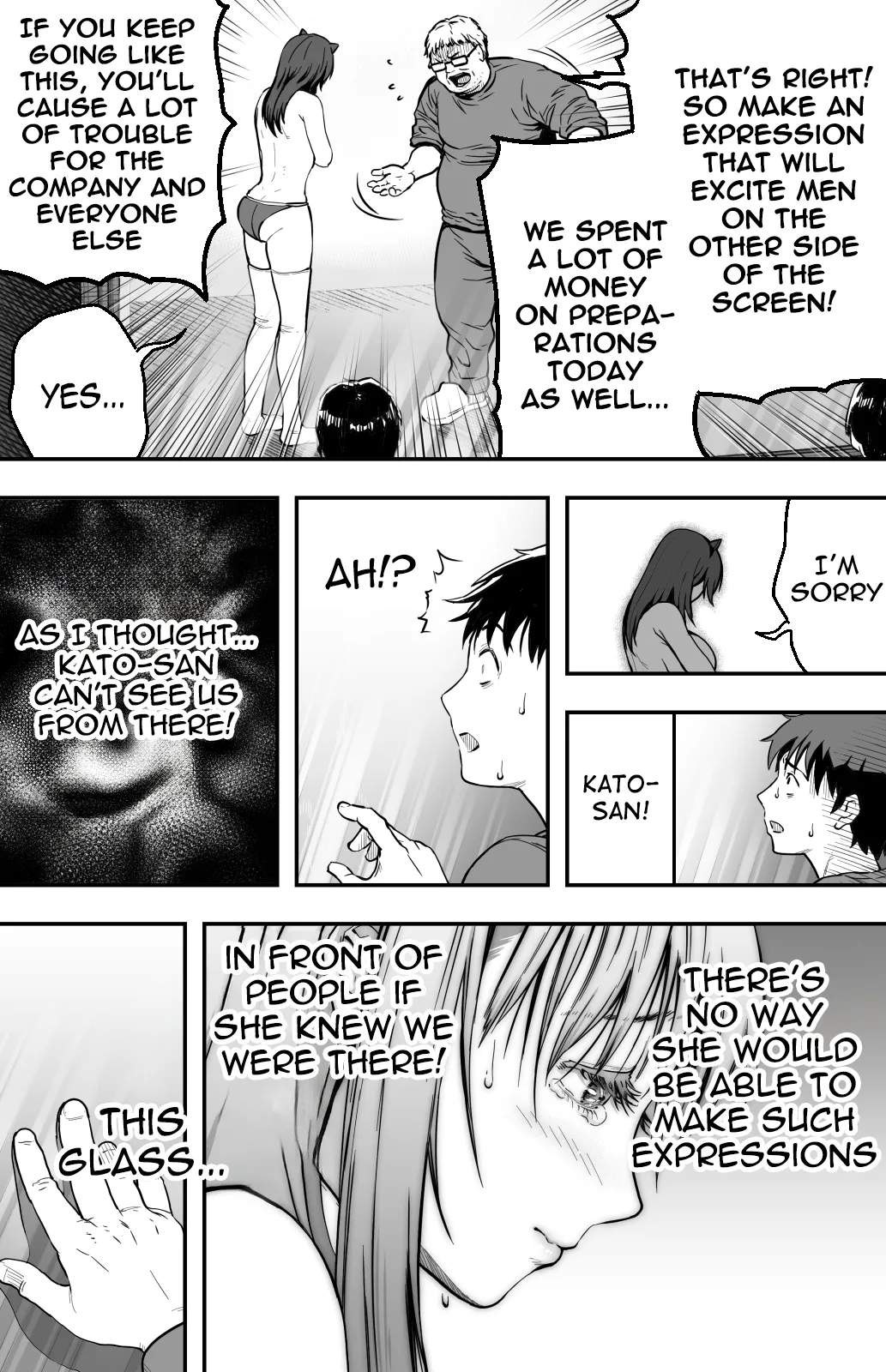 I still don't know what's happening to the girl I confessed to that day ~A gravure idol forced to appear in an adult video~ page 36