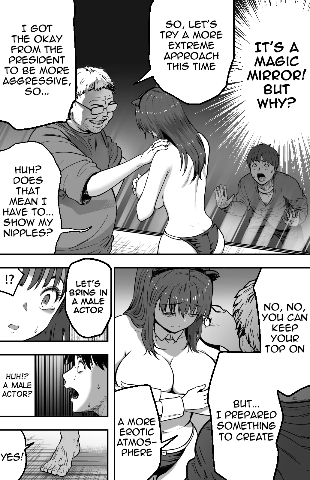 I still don't know what's happening to the girl I confessed to that day ~A gravure idol forced to appear in an adult video~ page 37