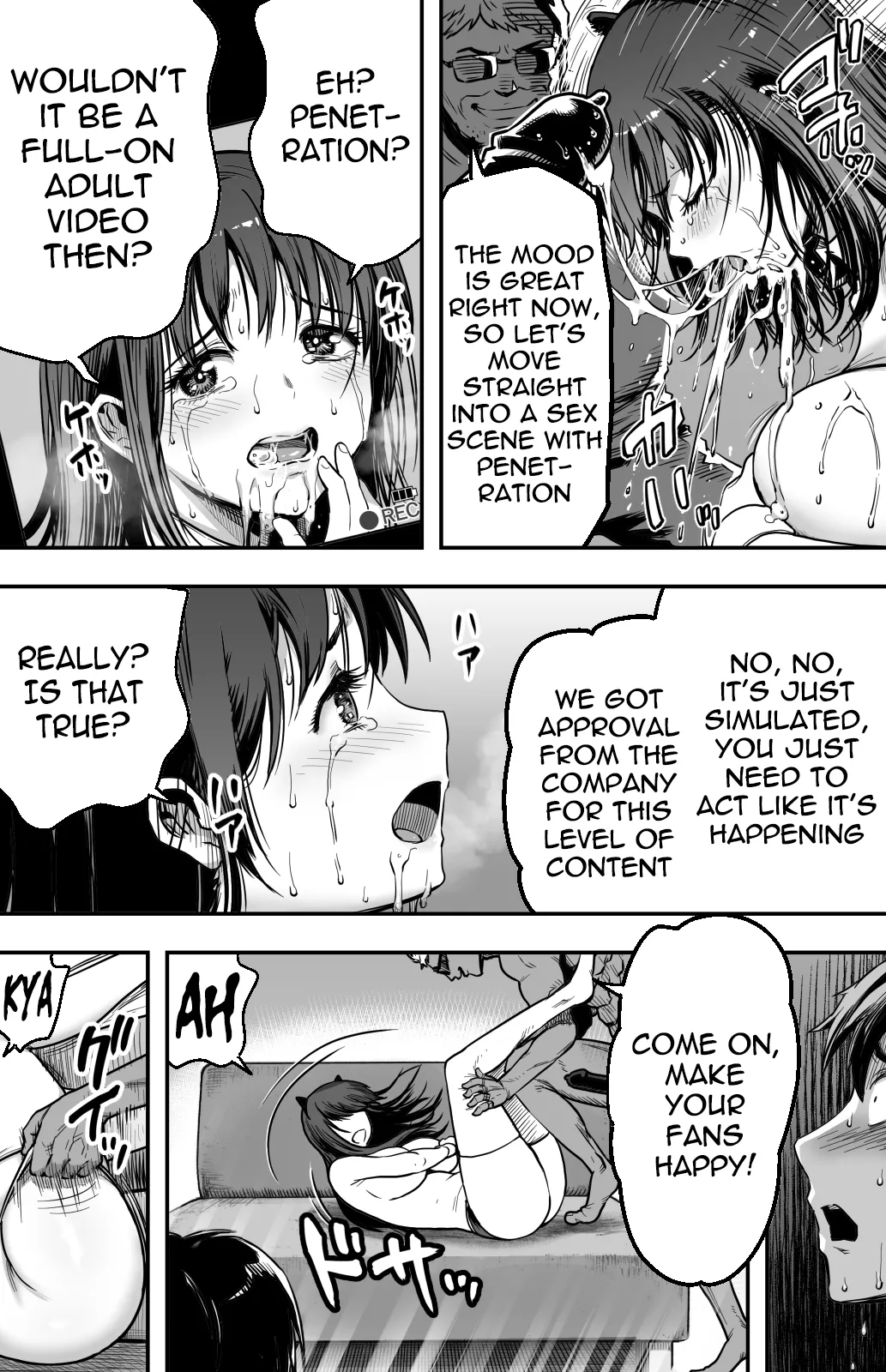 I still don't know what's happening to the girl I confessed to that day ~A gravure idol forced to appear in an adult video~ page 43