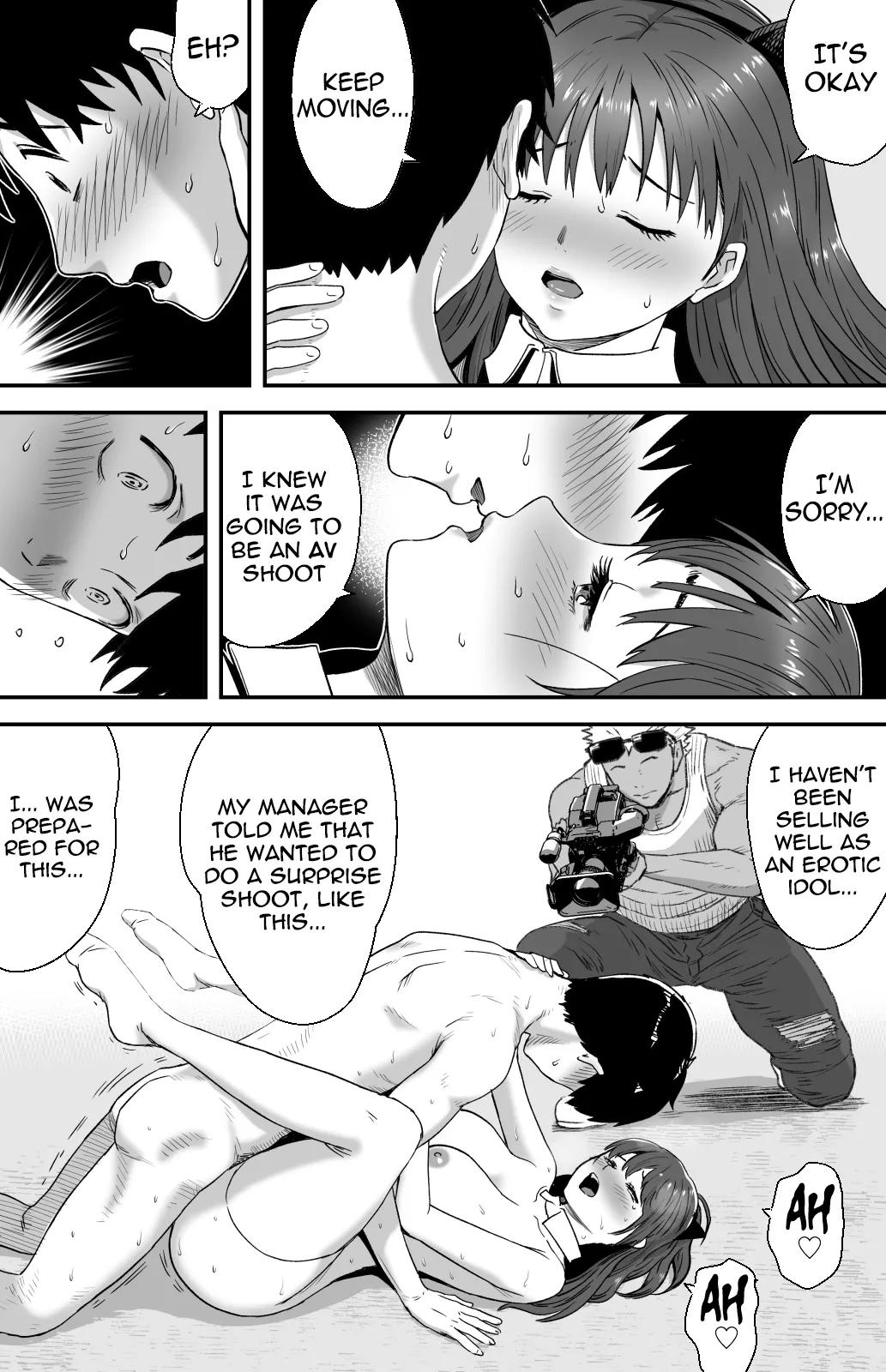 I still don't know what's happening to the girl I confessed to that day ~A gravure idol forced to appear in an adult video~ page 86