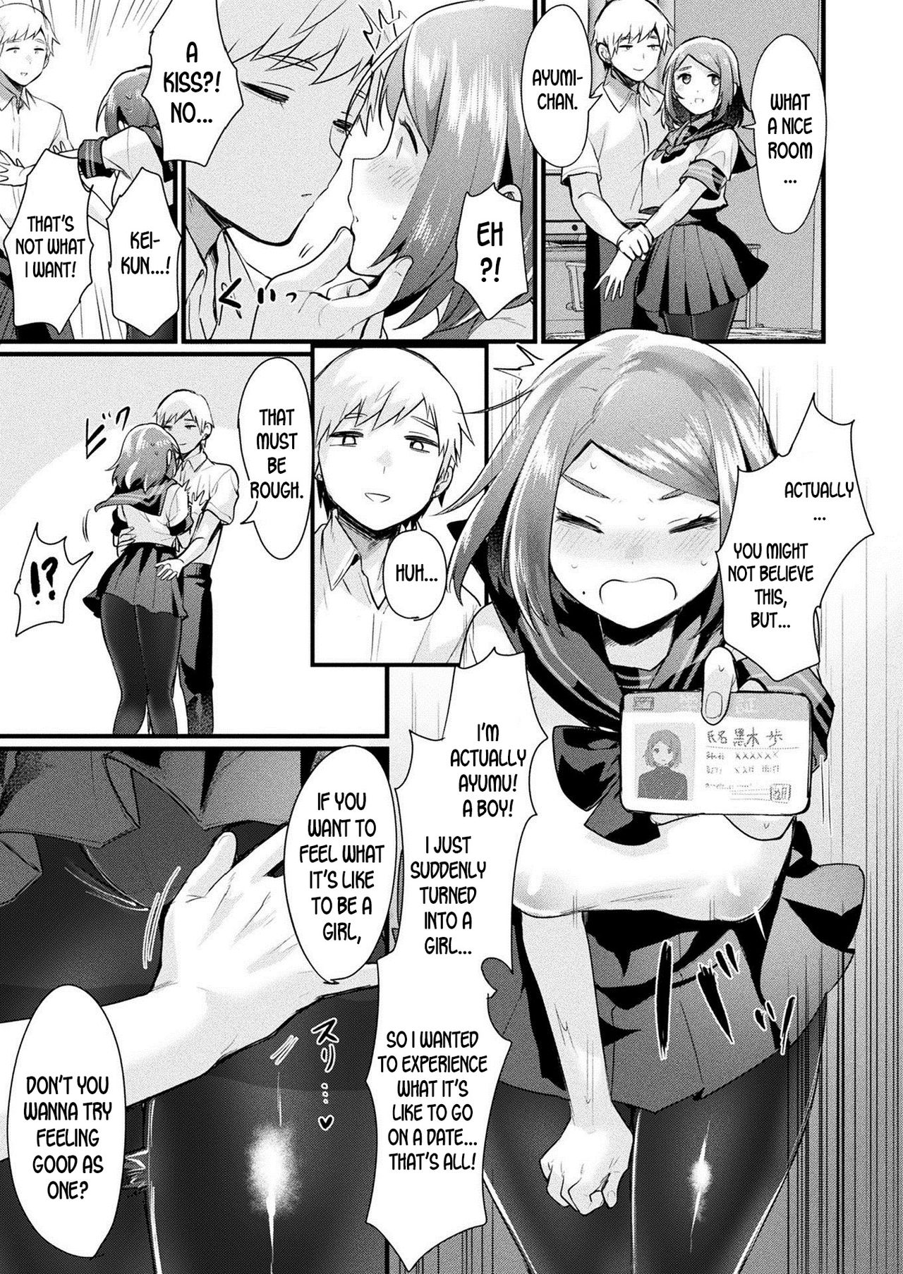 I Suddenly Turned Into A Girl! page 9