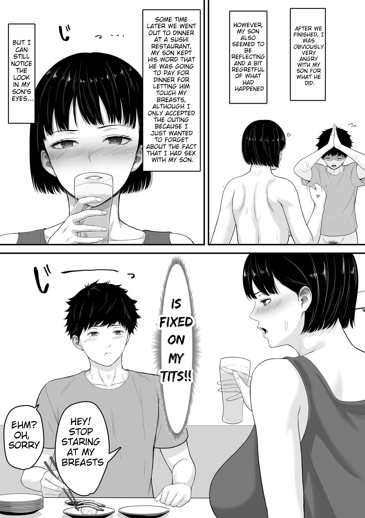 I told you... You can't have sex with your mother page 19