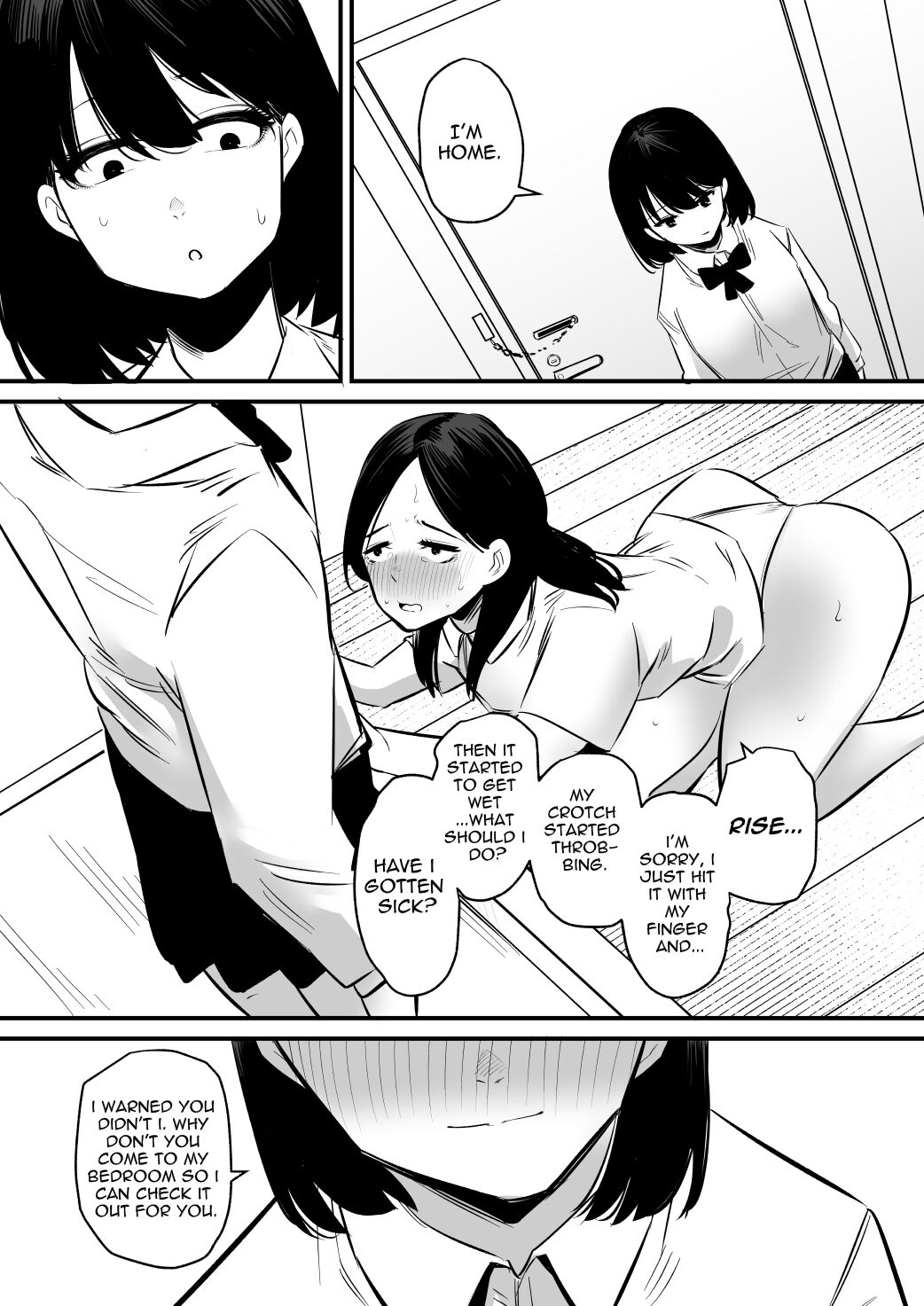 I Toyed With My Older Sister Who Has Never Experienced Masturbation By Edging Her page 16