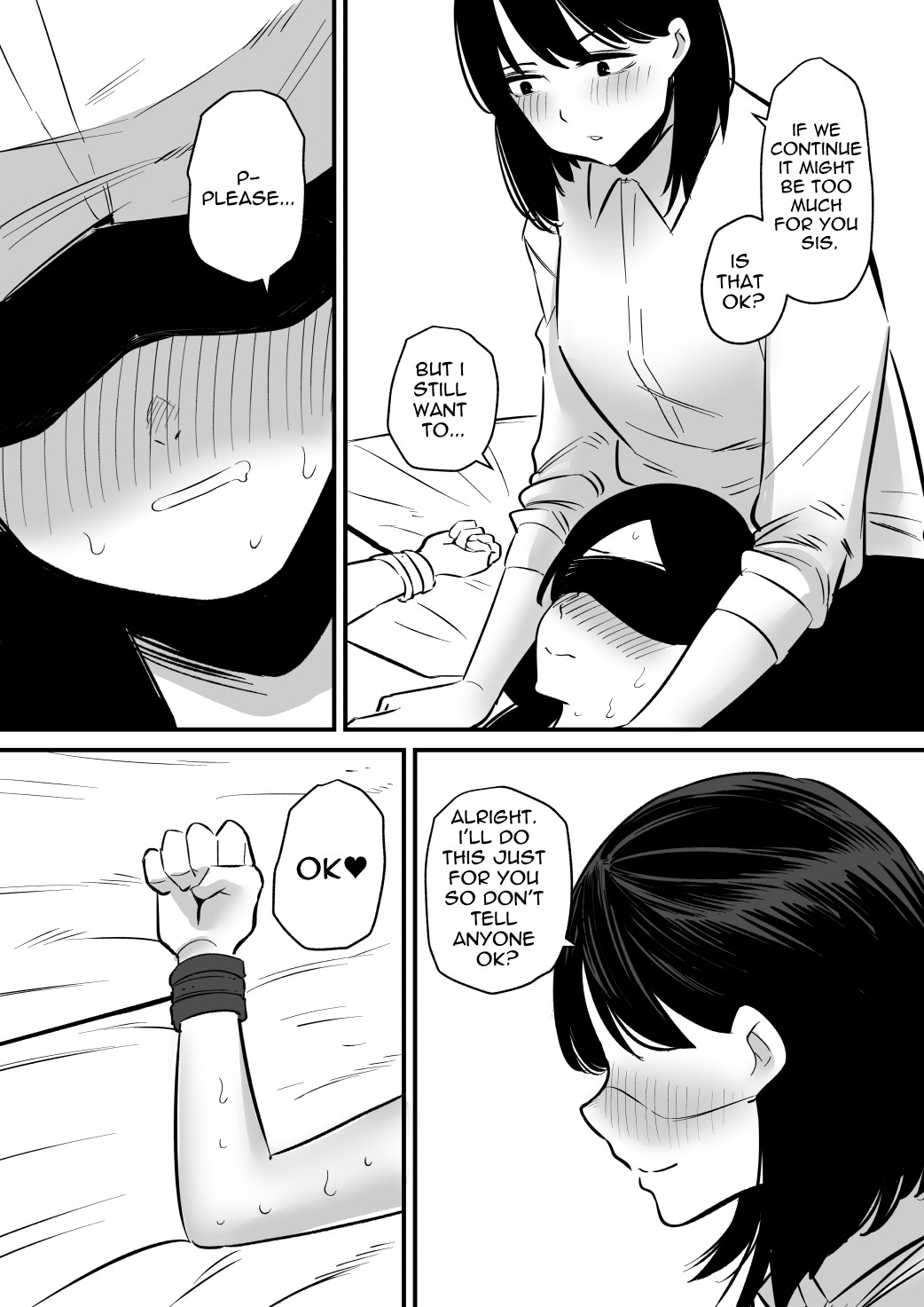 I Toyed With My Older Sister Who Has Never Experienced Masturbation By Edging Her page 20