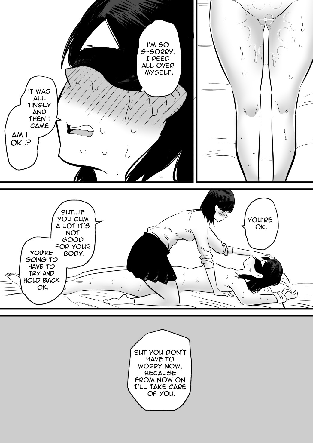 I Toyed With My Older Sister Who Has Never Experienced Masturbation By Edging Her page 24